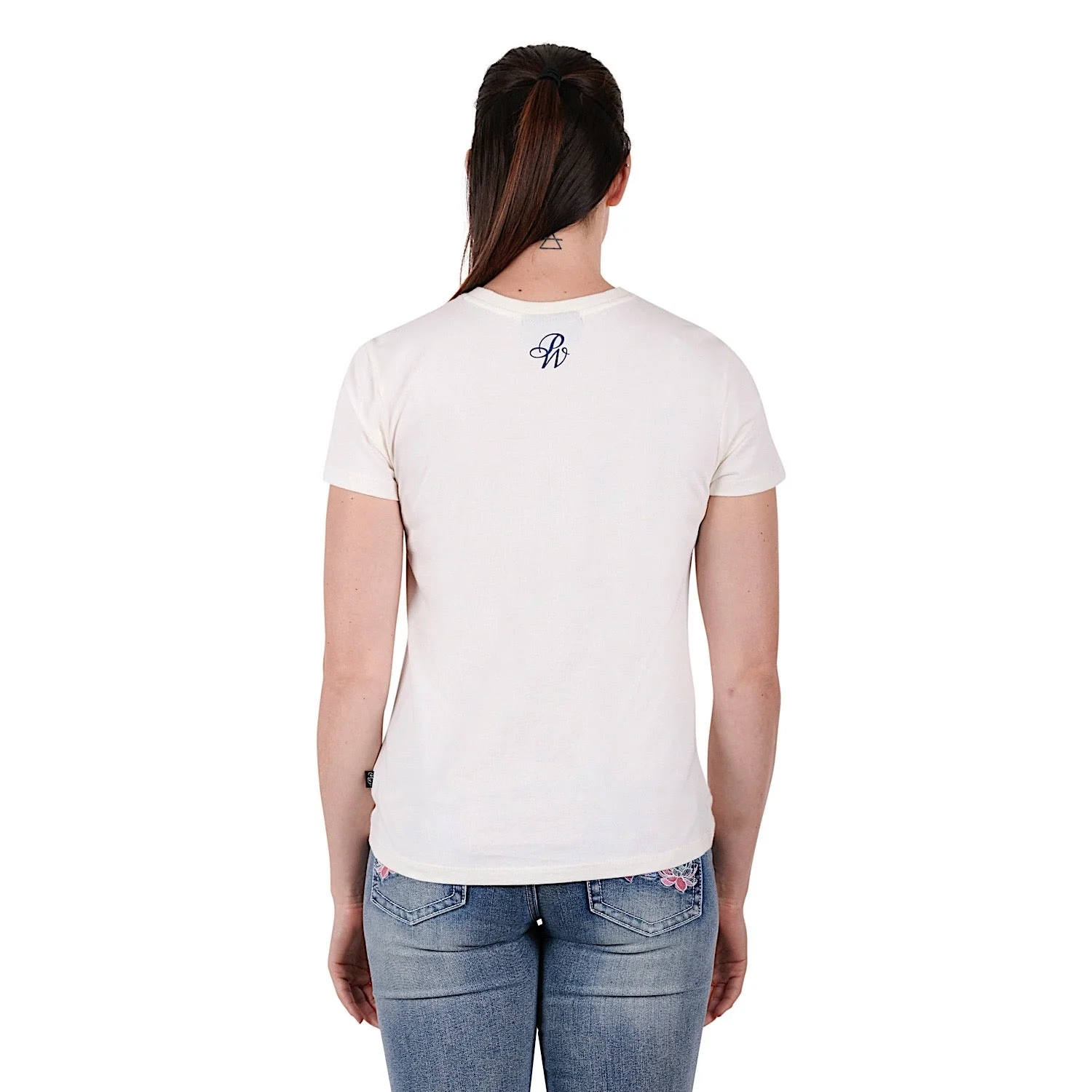Pure Western Women's Elora Tee - Ivory - Image 3