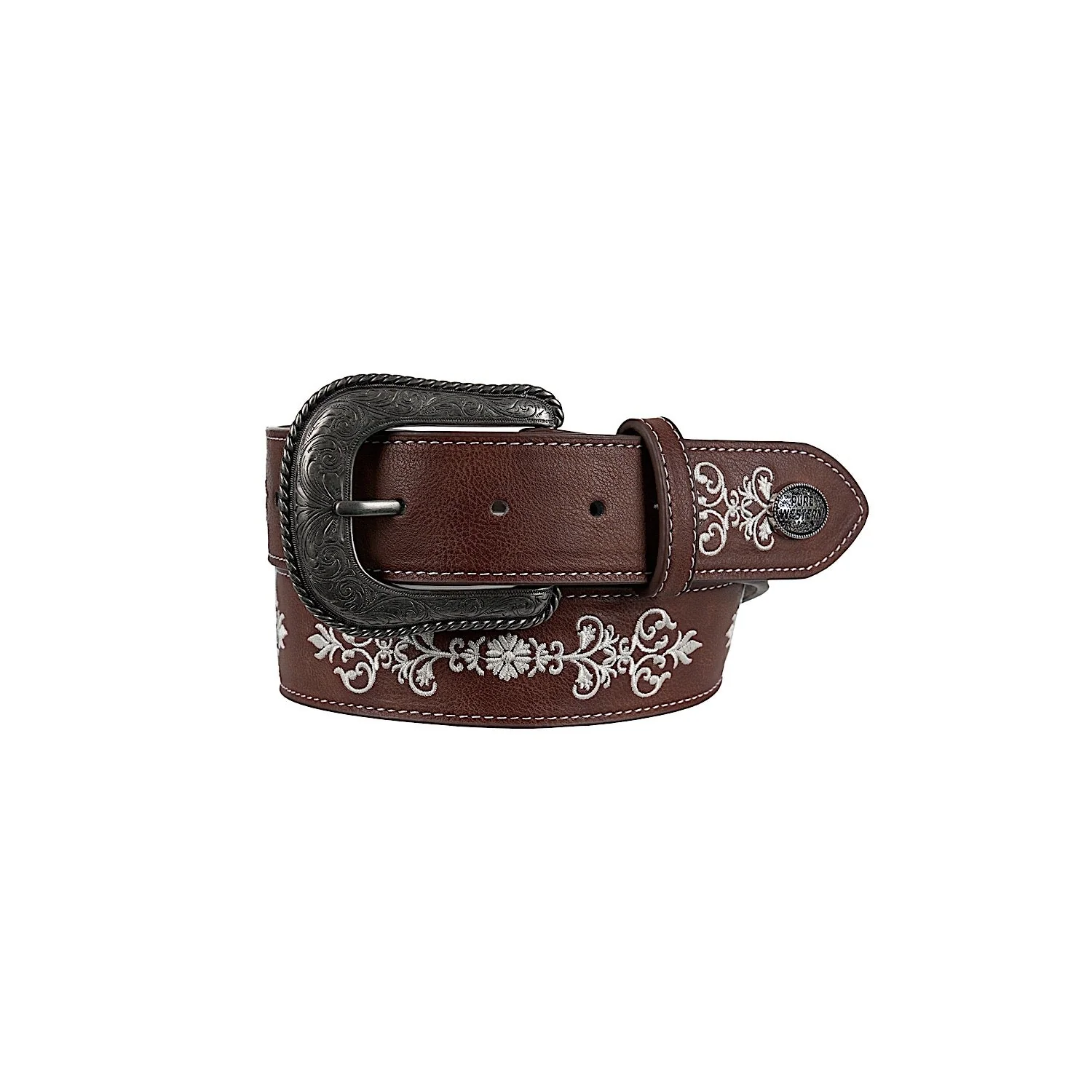 Pure Western Women's Naomi Belt - Dark Tan