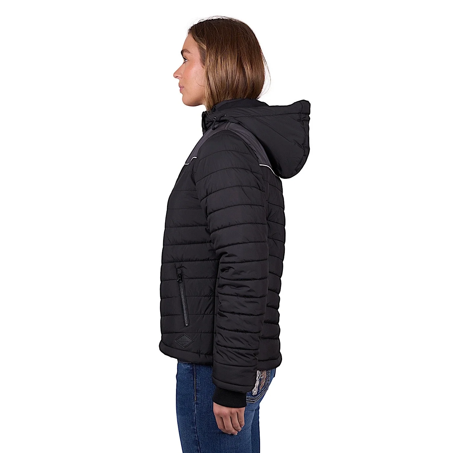 Pure Western Women's Sierra Jacket - Black - Image 6