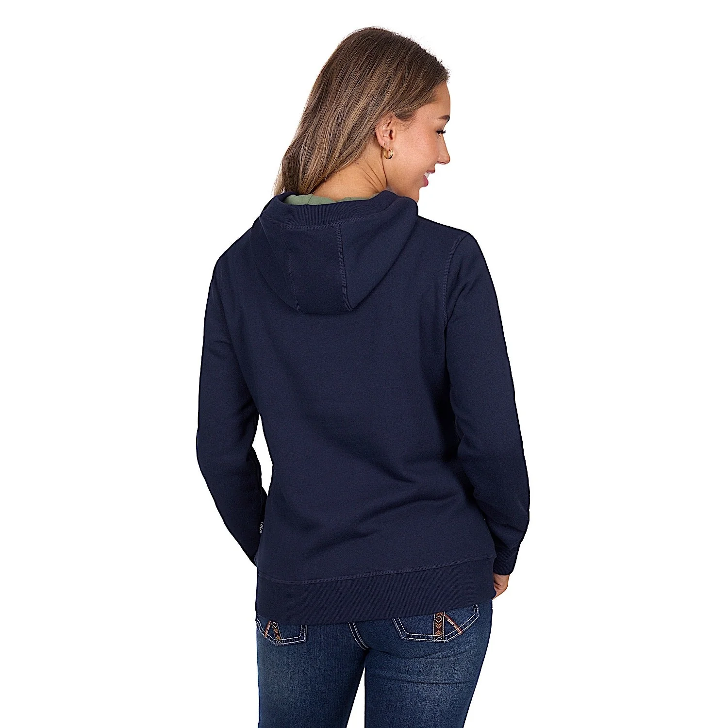 Pure Western Women's Tania Hoodie - Navy - Image 4