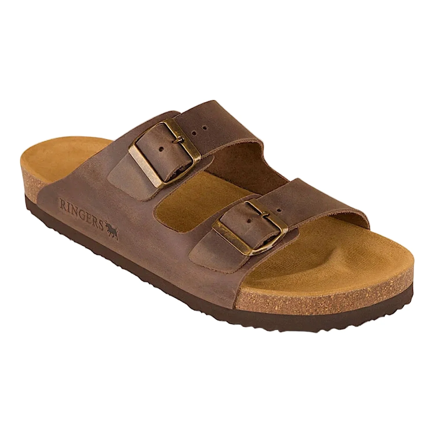 Ringers Western Ashford Leather Cork Sandal - Tobacco - Image 2