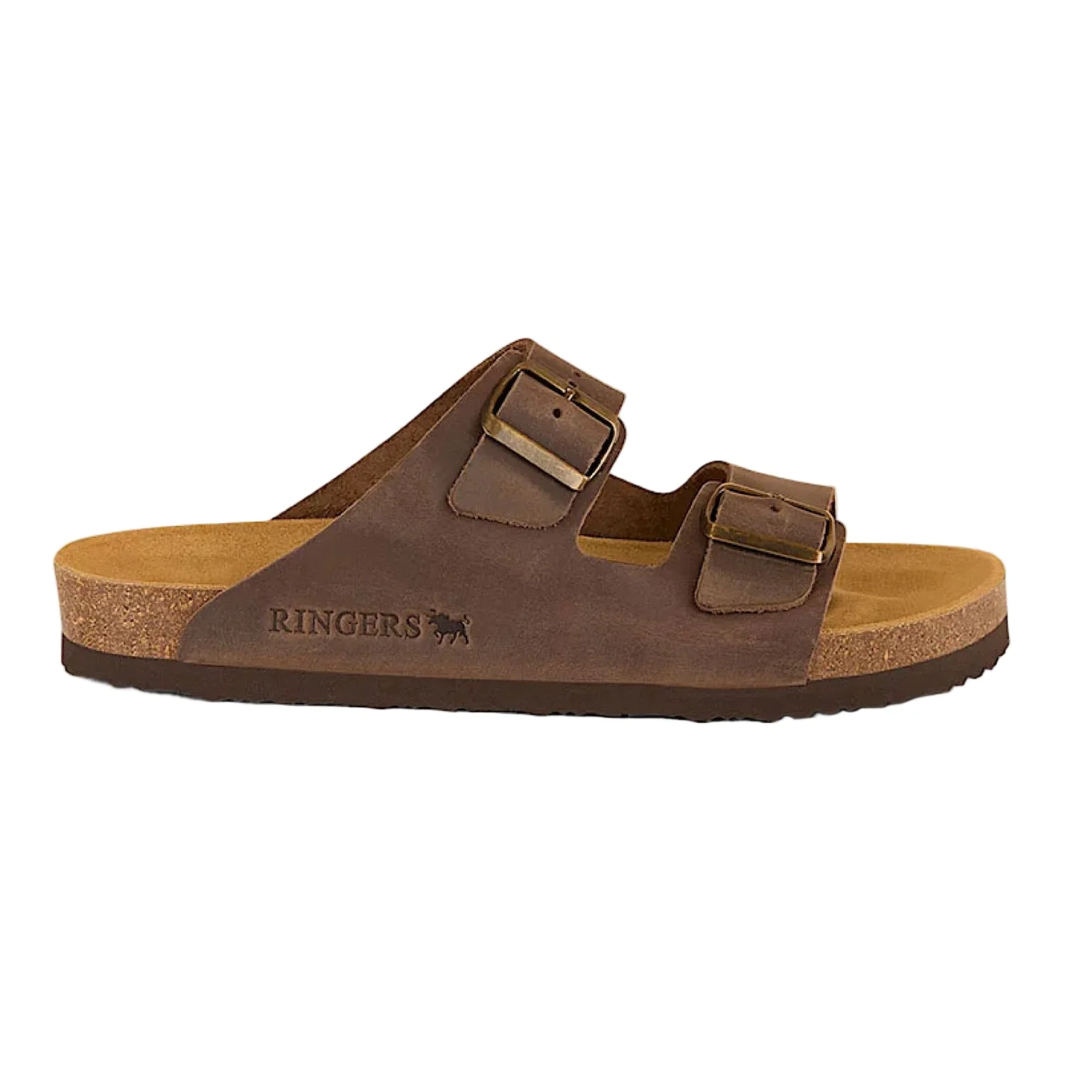 Ringers Western Ashford Leather Cork Sandal - Tobacco - Image 3