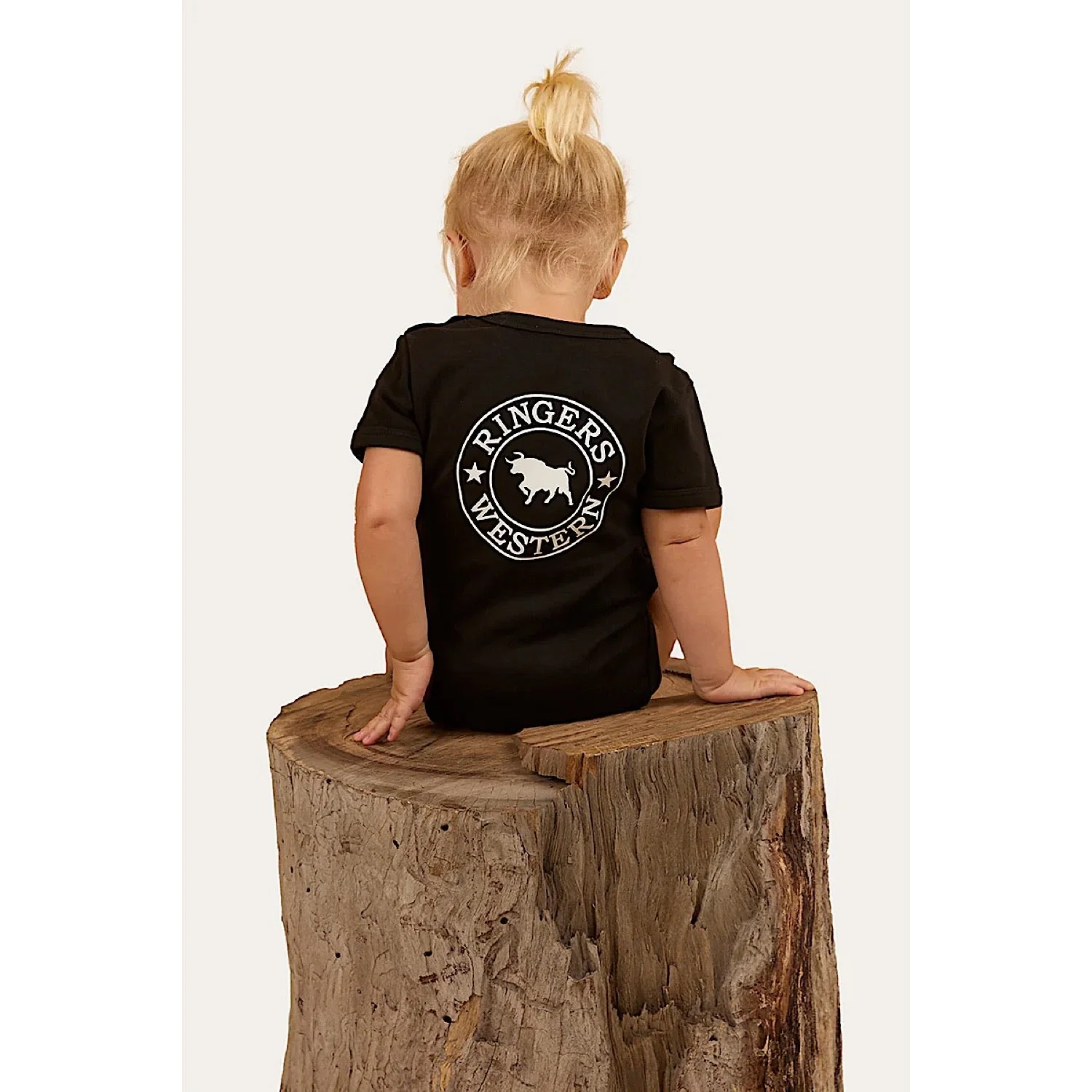 Ringers Western Babies Romper - Black - Image 2