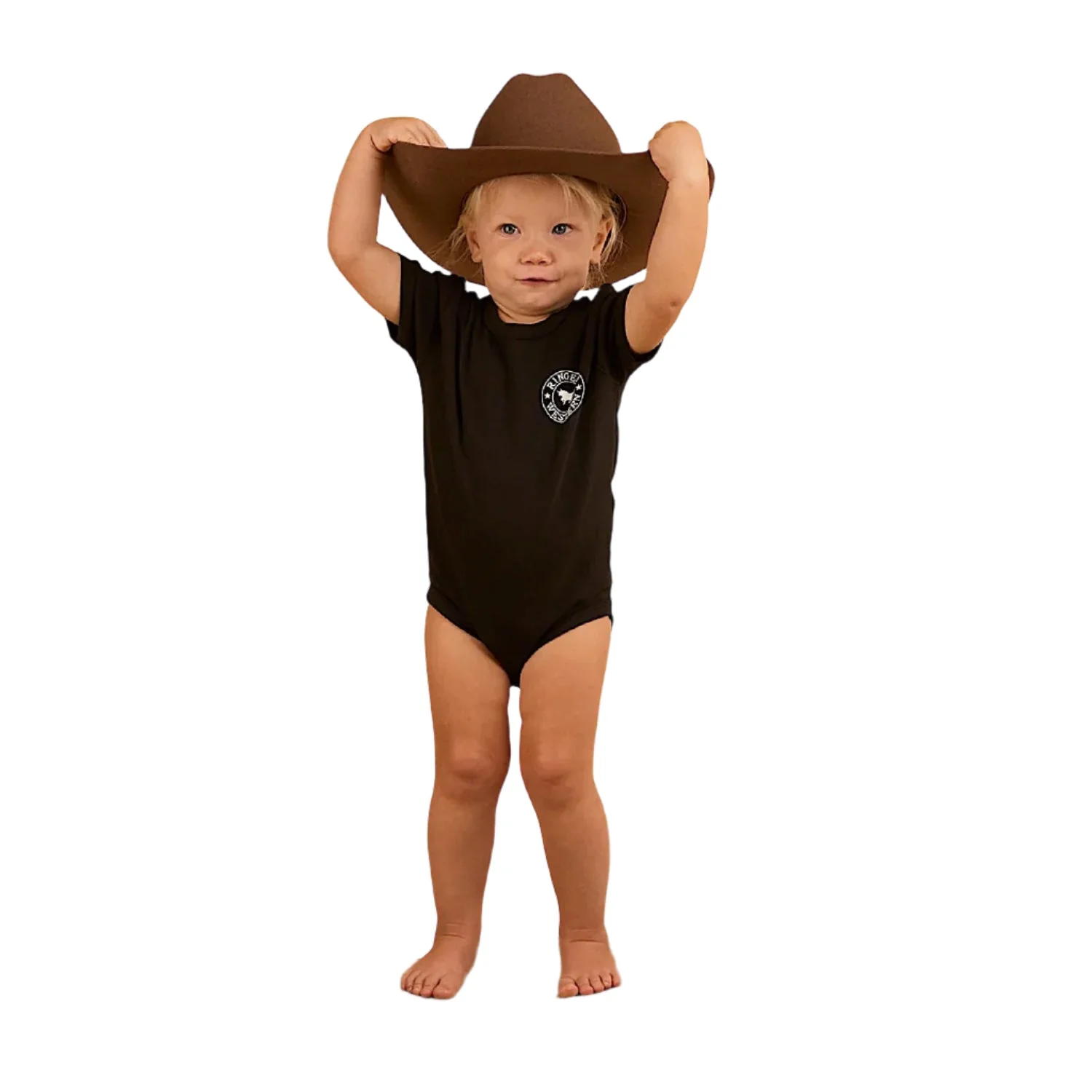 Ringers Western Babies Romper - Black - Image 3