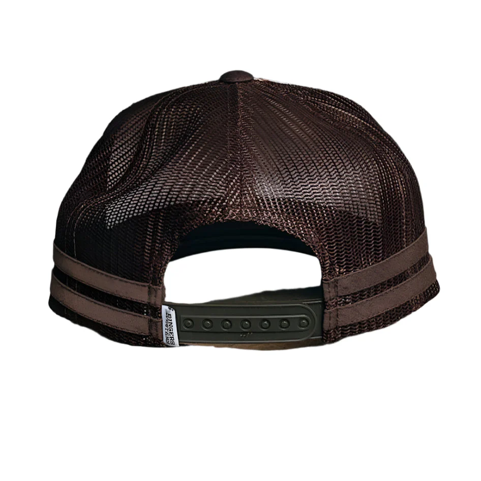 Ringers Western Daisy Trucker Cap - Chocolate Cow - Image 4