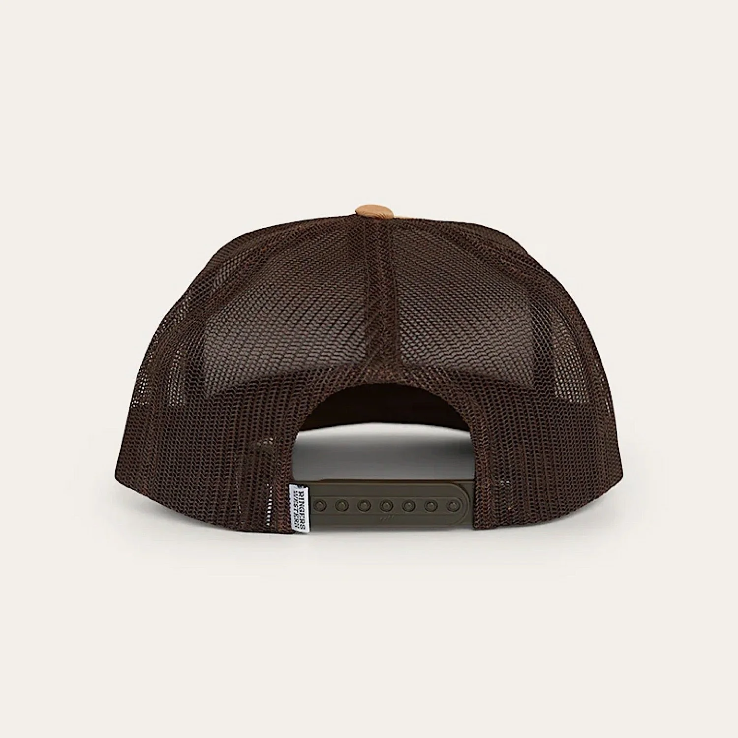 Ringers Western Dalby Flat Brim Trucker Cap - Sand - Image 4
