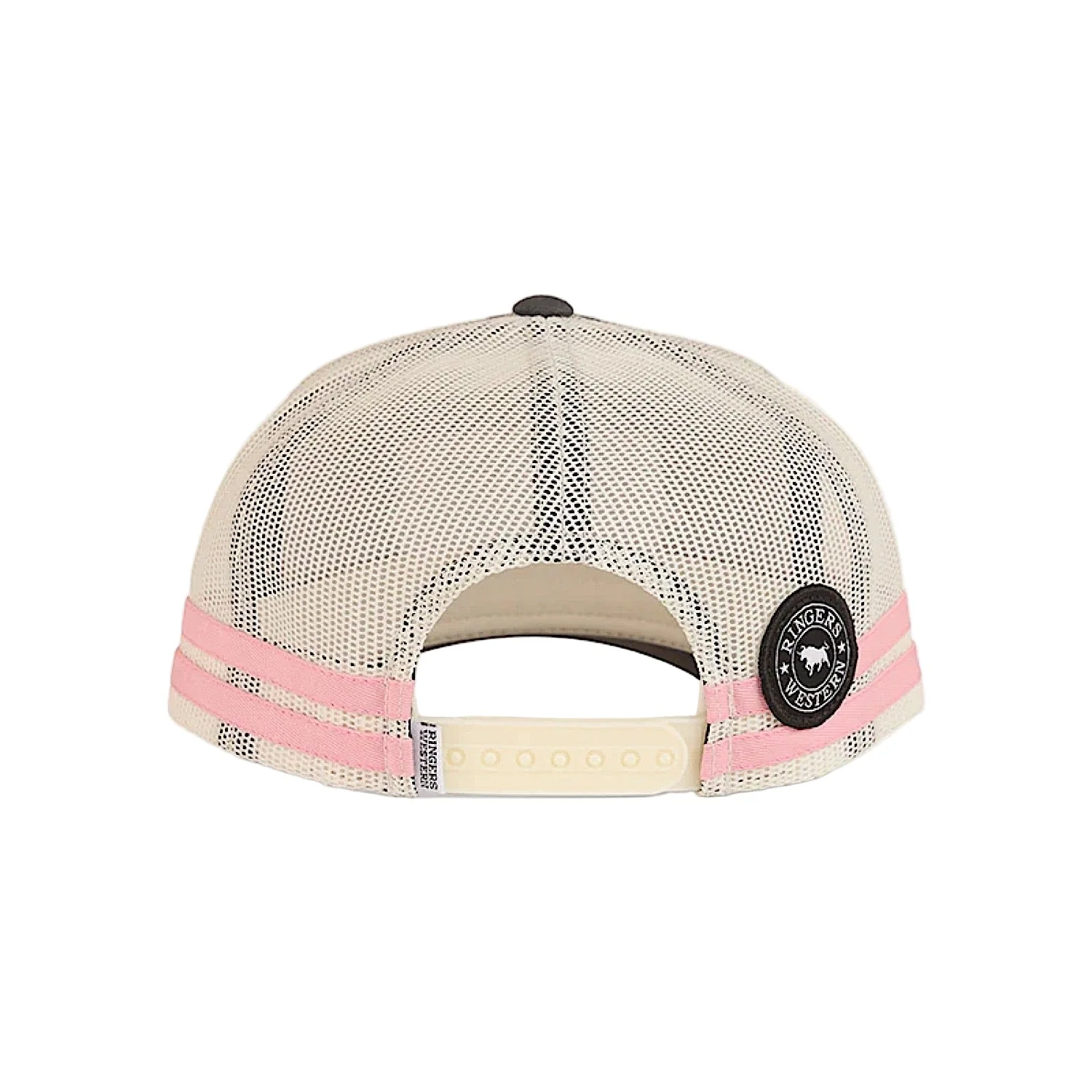 Ringers Western Hometown Trucker Cap - Charcoal/Rosey - Image 2