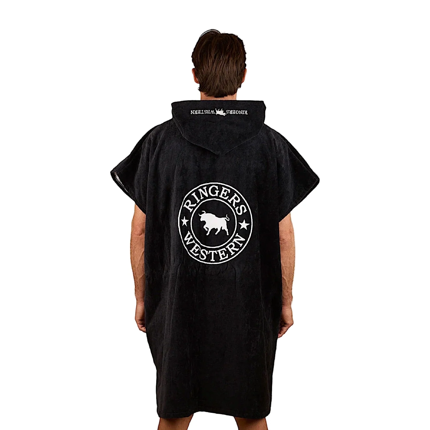 Ringers Western Hooded Towel - Black - Image 2