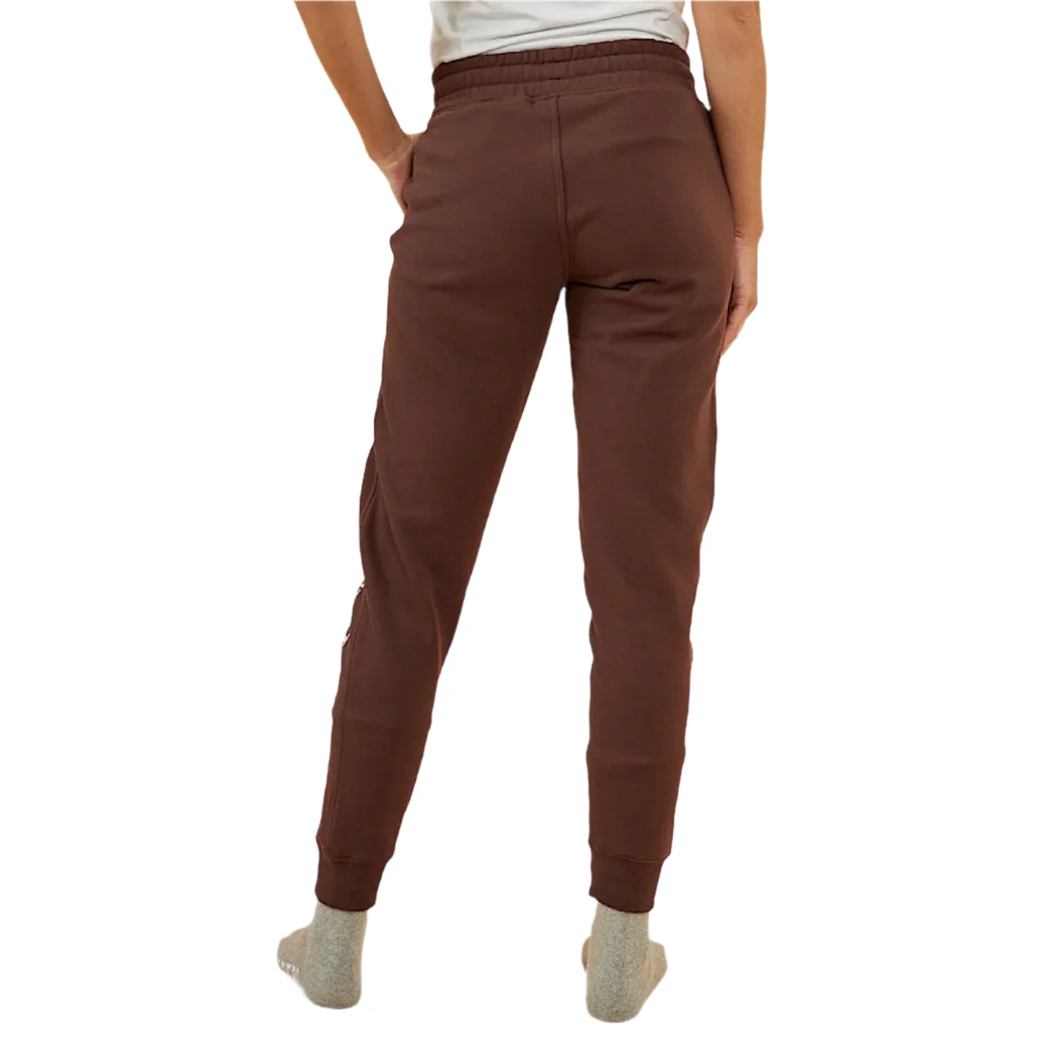Ringers Western Iluka Women's Trackpant - Chocolate/Dark Sand - Image 4