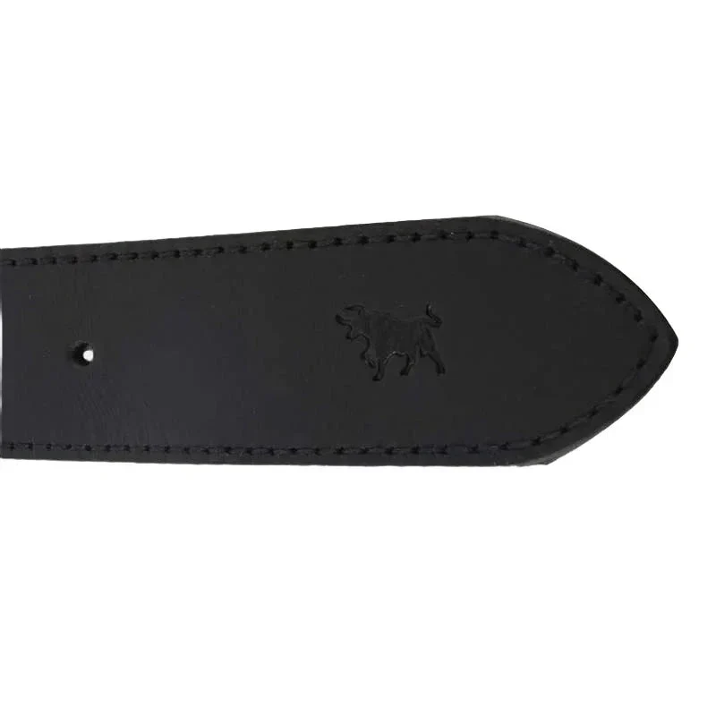 Ringers Western James Belt - Black / Silver - Image 2