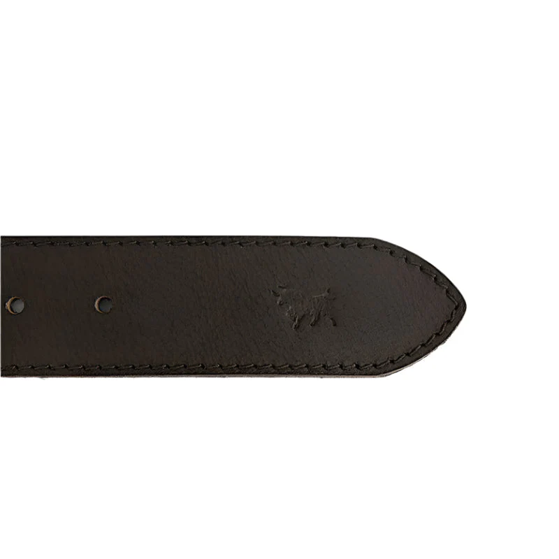 Ringers Western James Belt - Black / Gold - Image 3