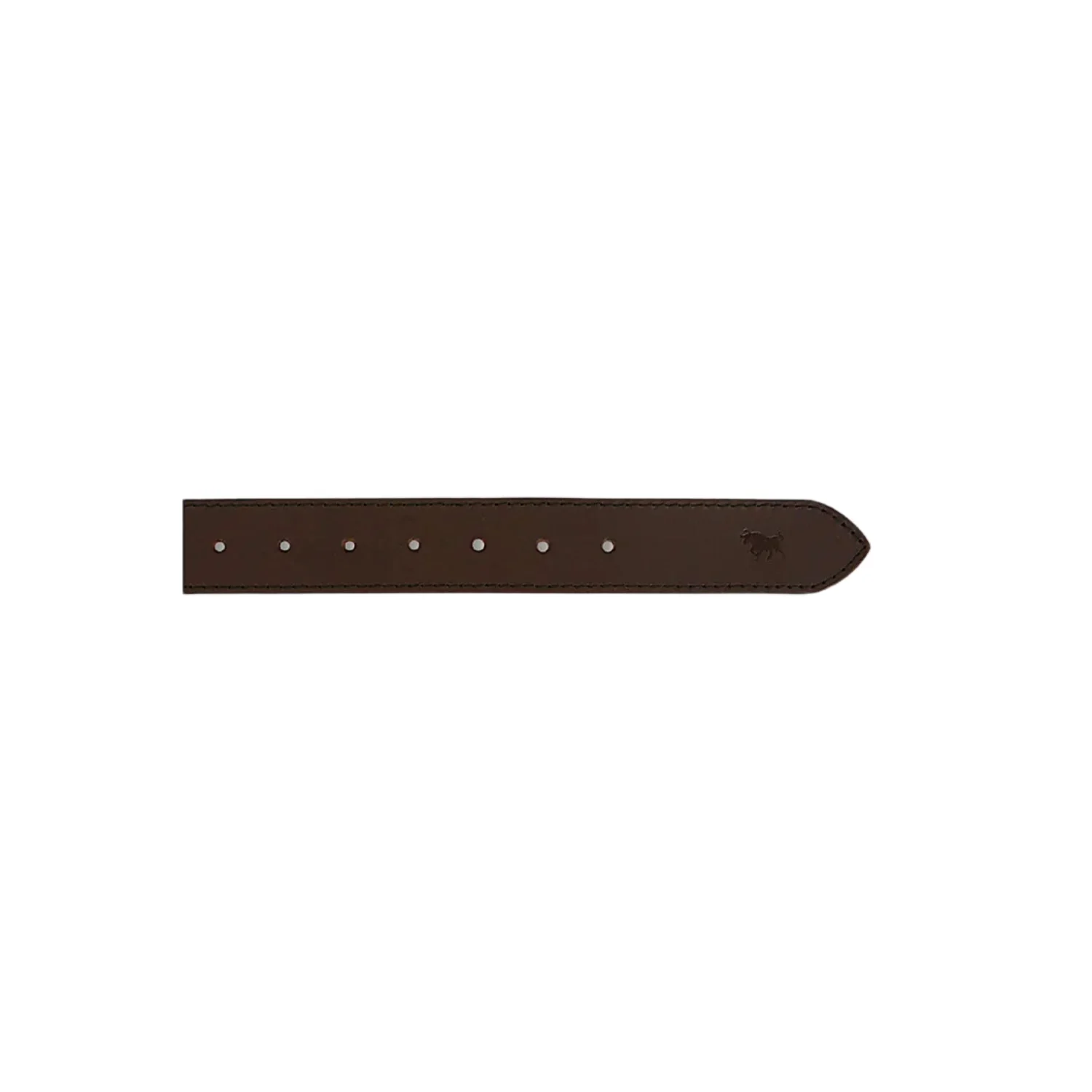 Ringers Western James Belt - Dark Brown/Silver - Image 3