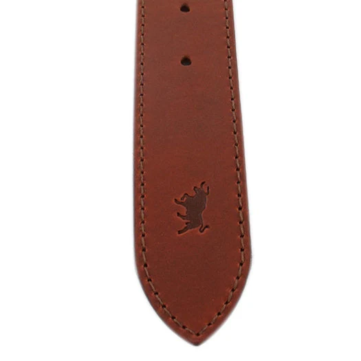 Ringers Western James Belt - Tawny Brown / SIlver - Image 2