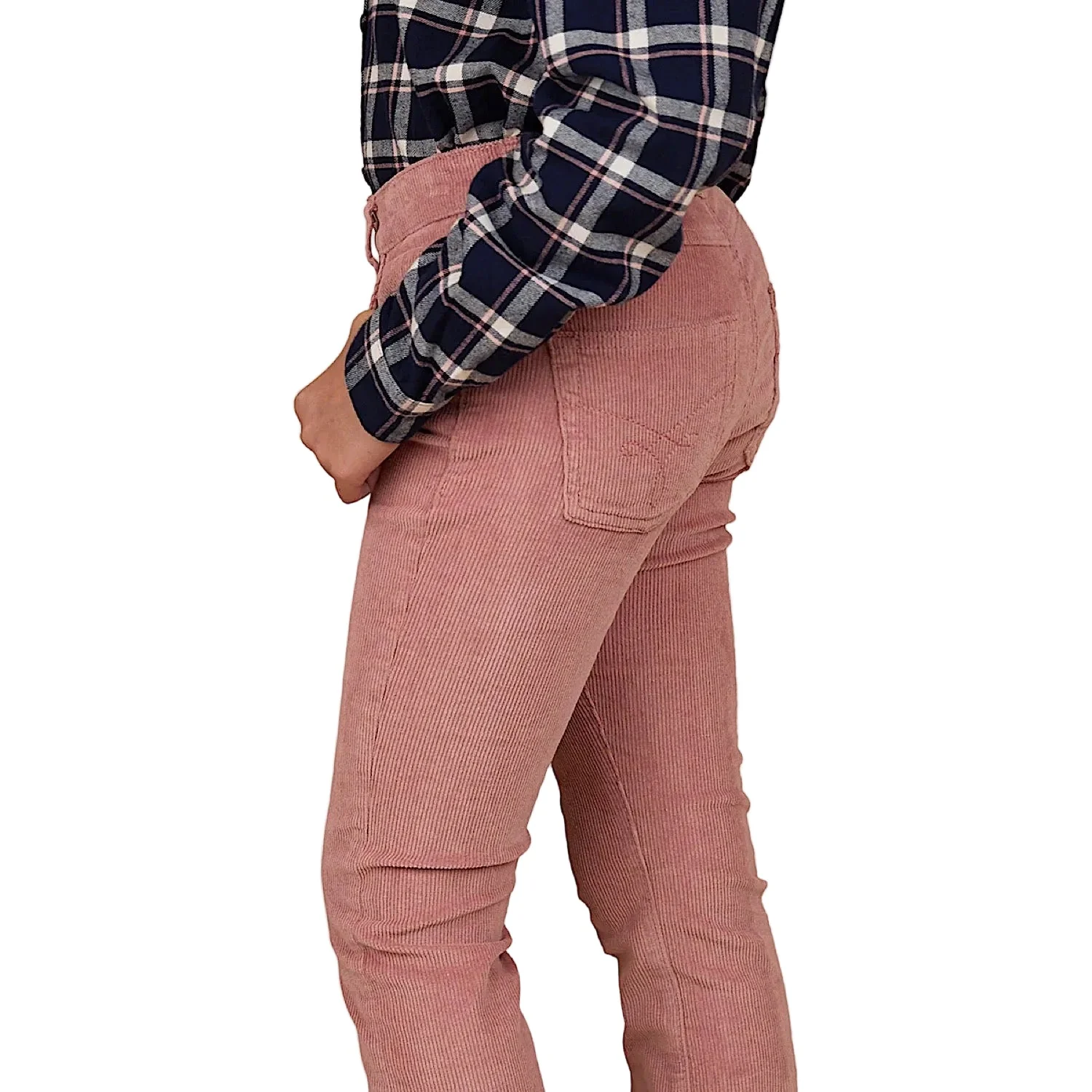 Ringers Western Kid's Daphne Corduroy Pant - Dusty Pink - Image 2