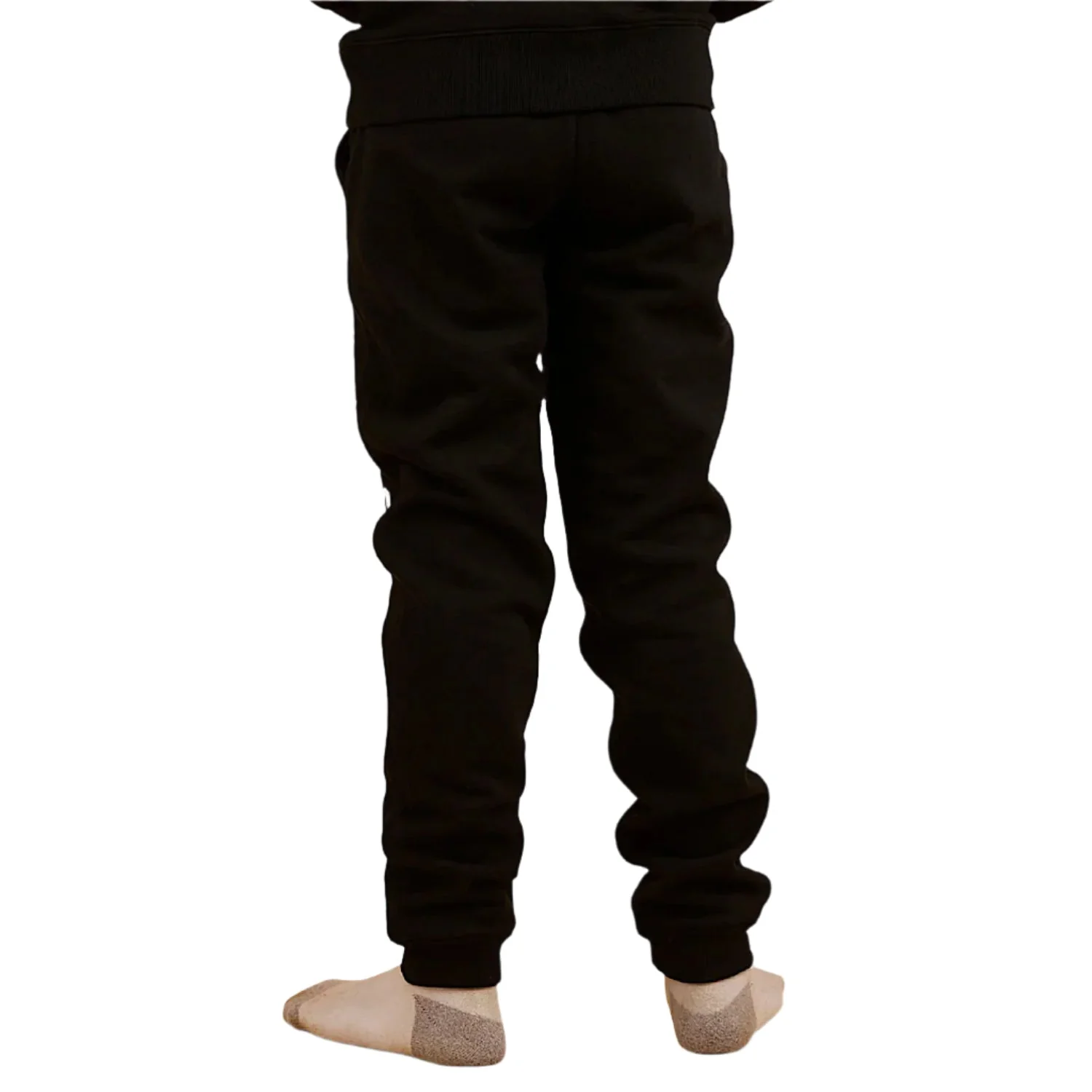 Ringers Western Kid's Durango Trackpants - Black/White - Image 2