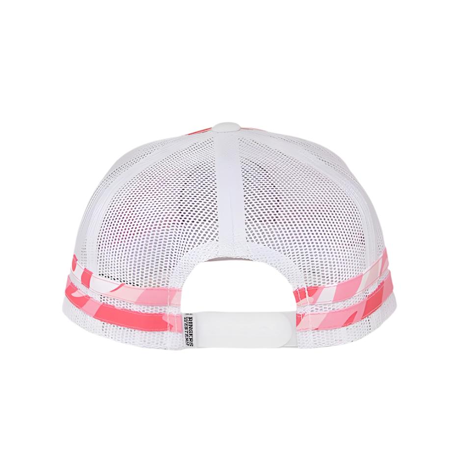 Ringers Western Kid's McCoy Trucker Cap - Pink Camo - Image 2