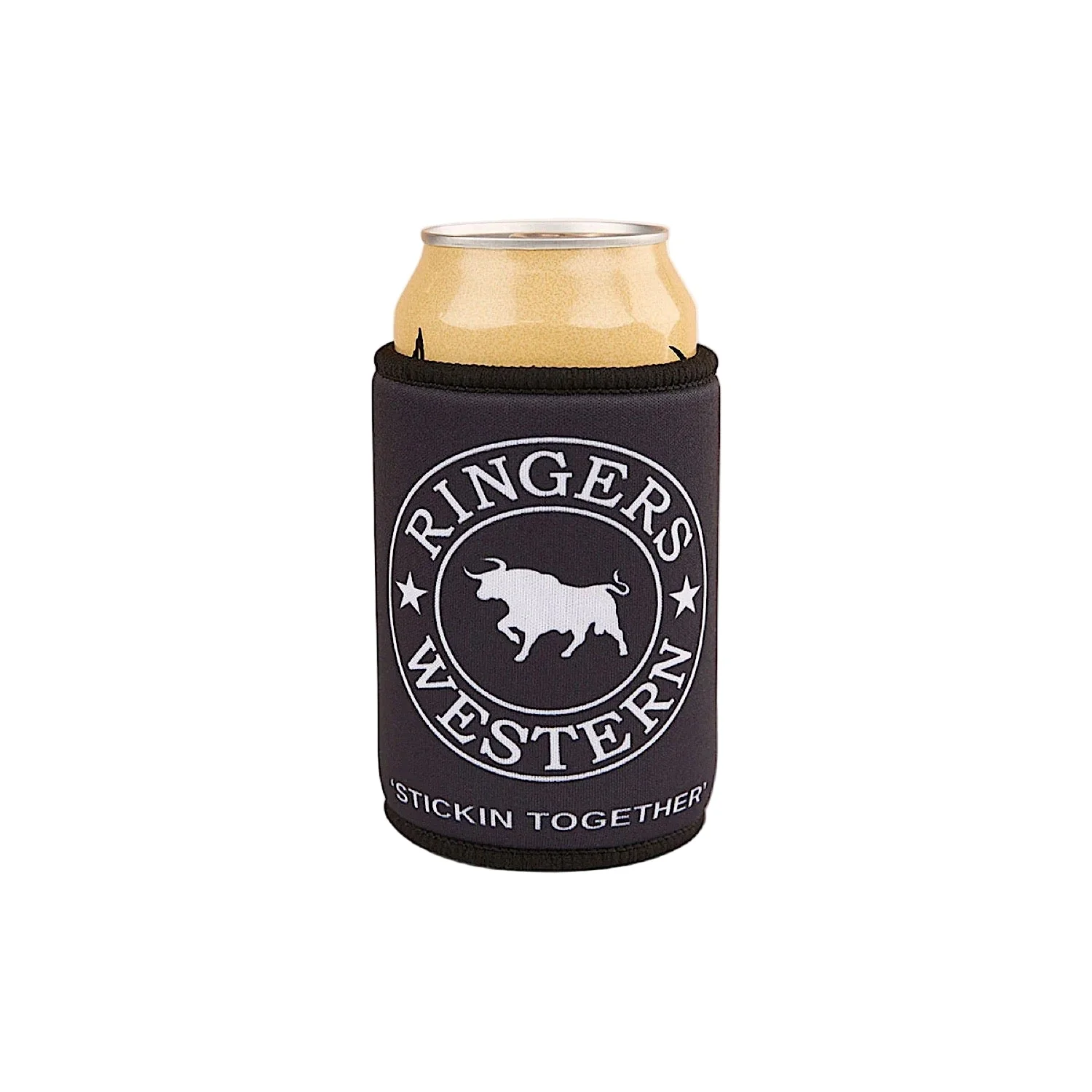 Ringers Western Magnetic Stubby Cooler - Black