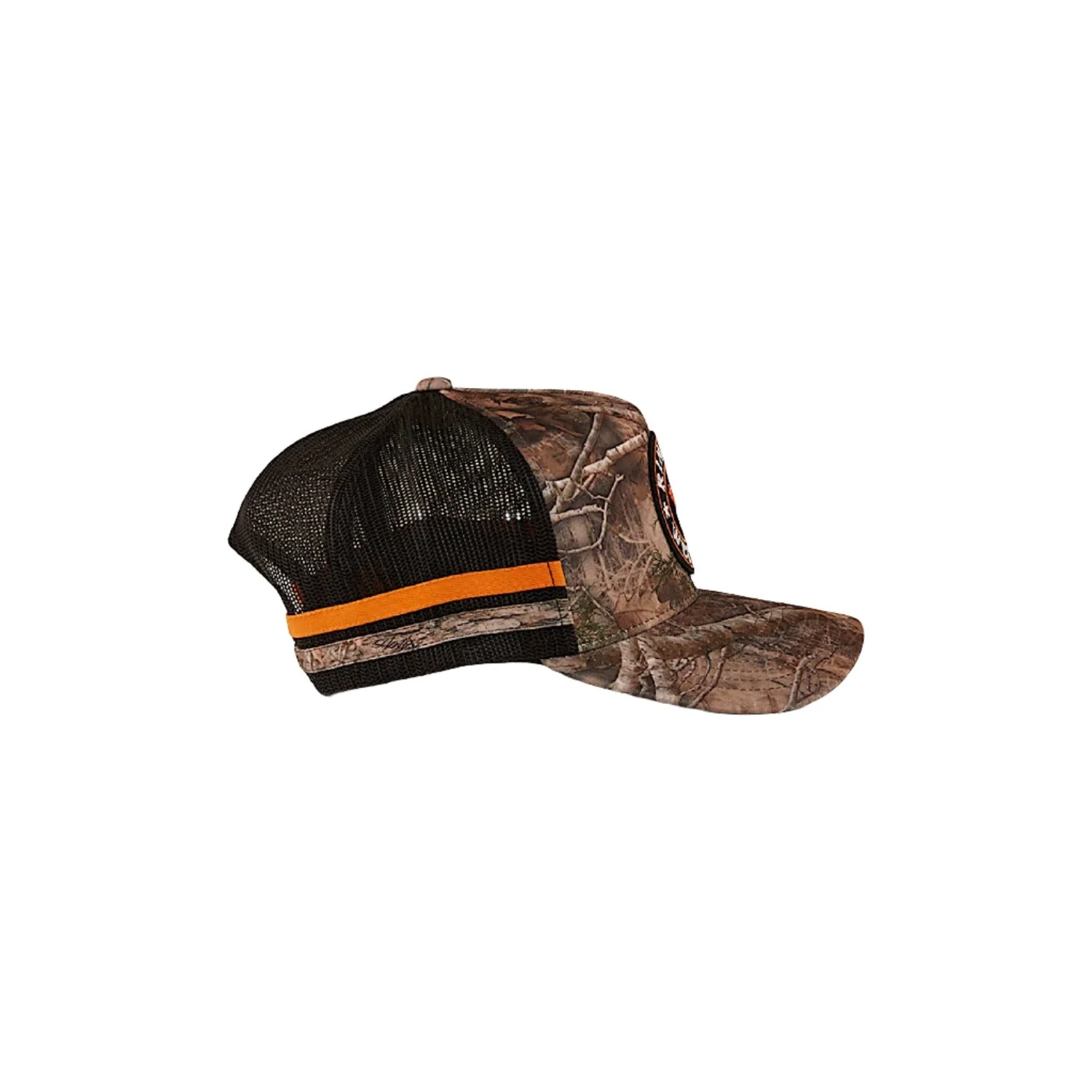 Ringers Western McCoy Trucker Cap - Camo/Orange - Image 5