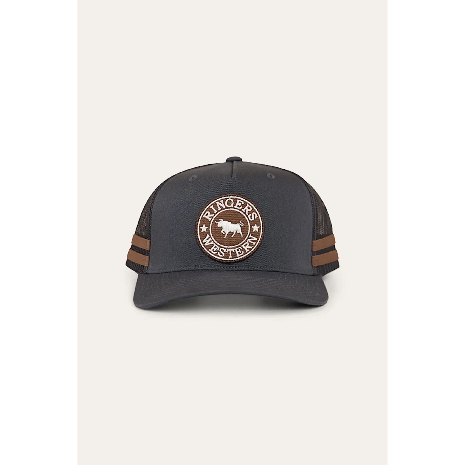 Ringers Western McCoy Trucker Cap - Charcoal - Image 2