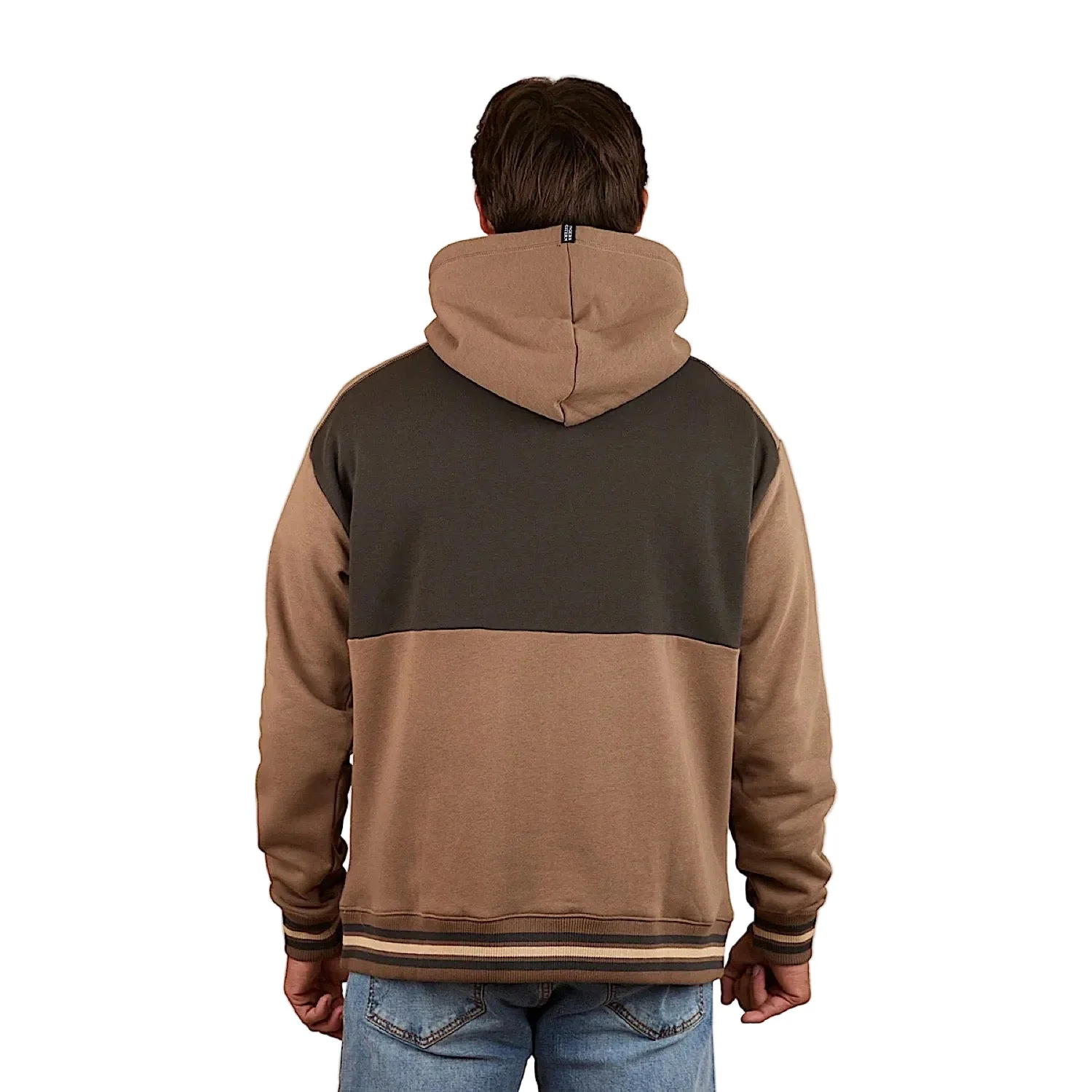 Ringers Western Men's Barrow Creek Pullover Hoodie - Mushroom - Image 3