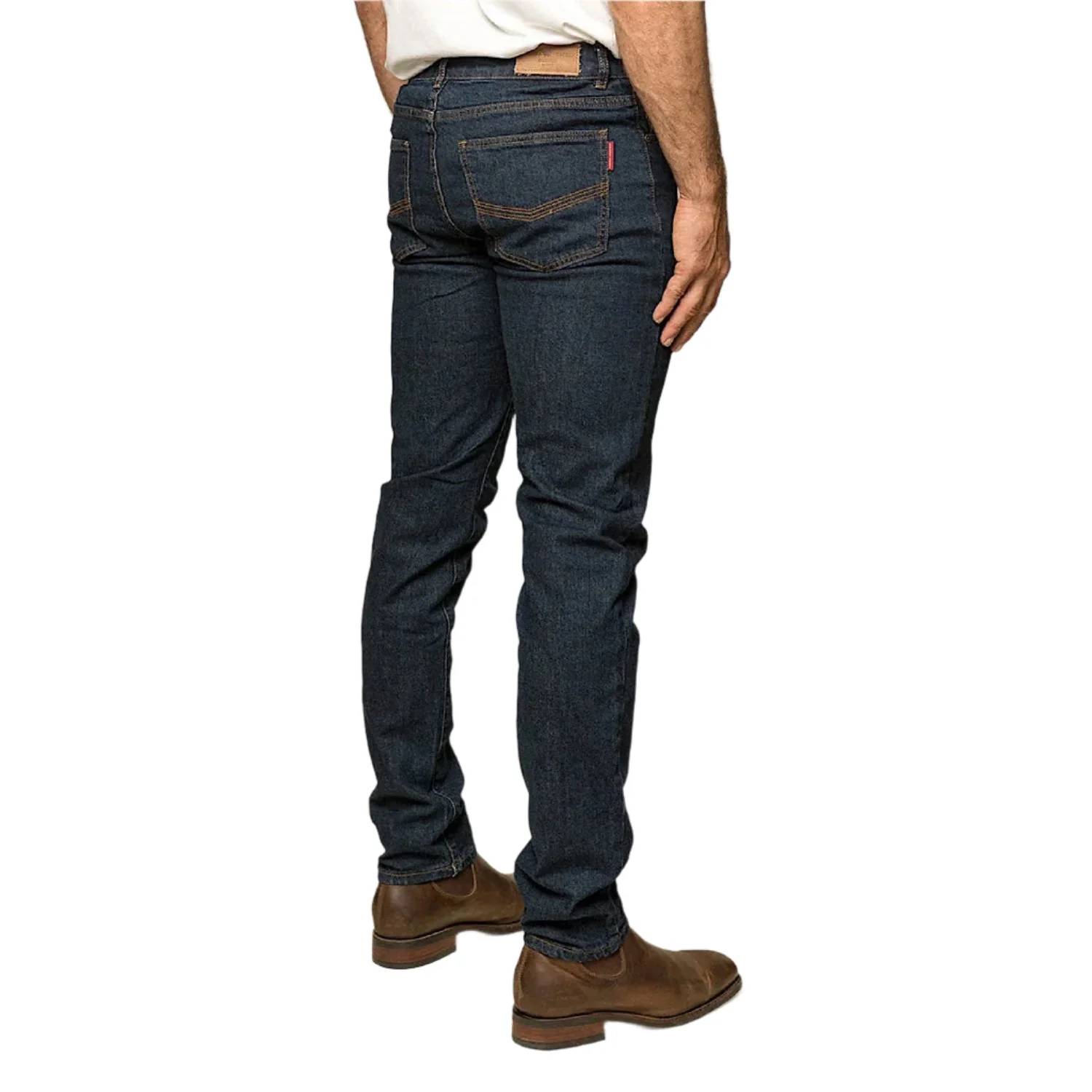 Ringers Western Men's Burke Tapered Leg Jean - Dark Blue - Image 2