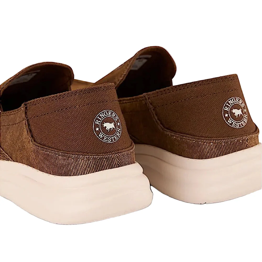 Ringers Western Men's Cruiza Slip-On - Rusty Brown - Image 5
