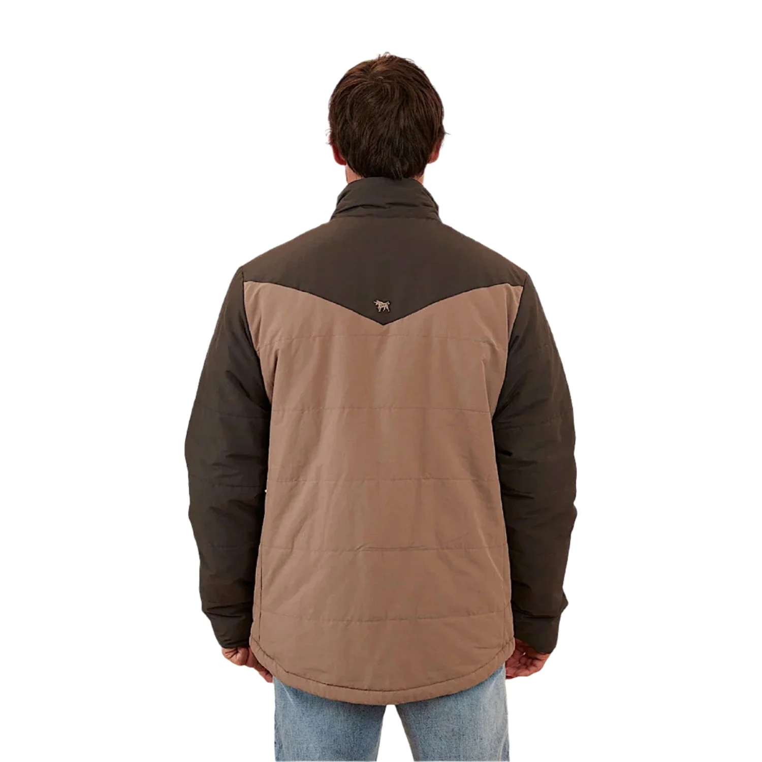 Ringers Western Men's Dixon Puffer Jacket - Mushroom - Image 2