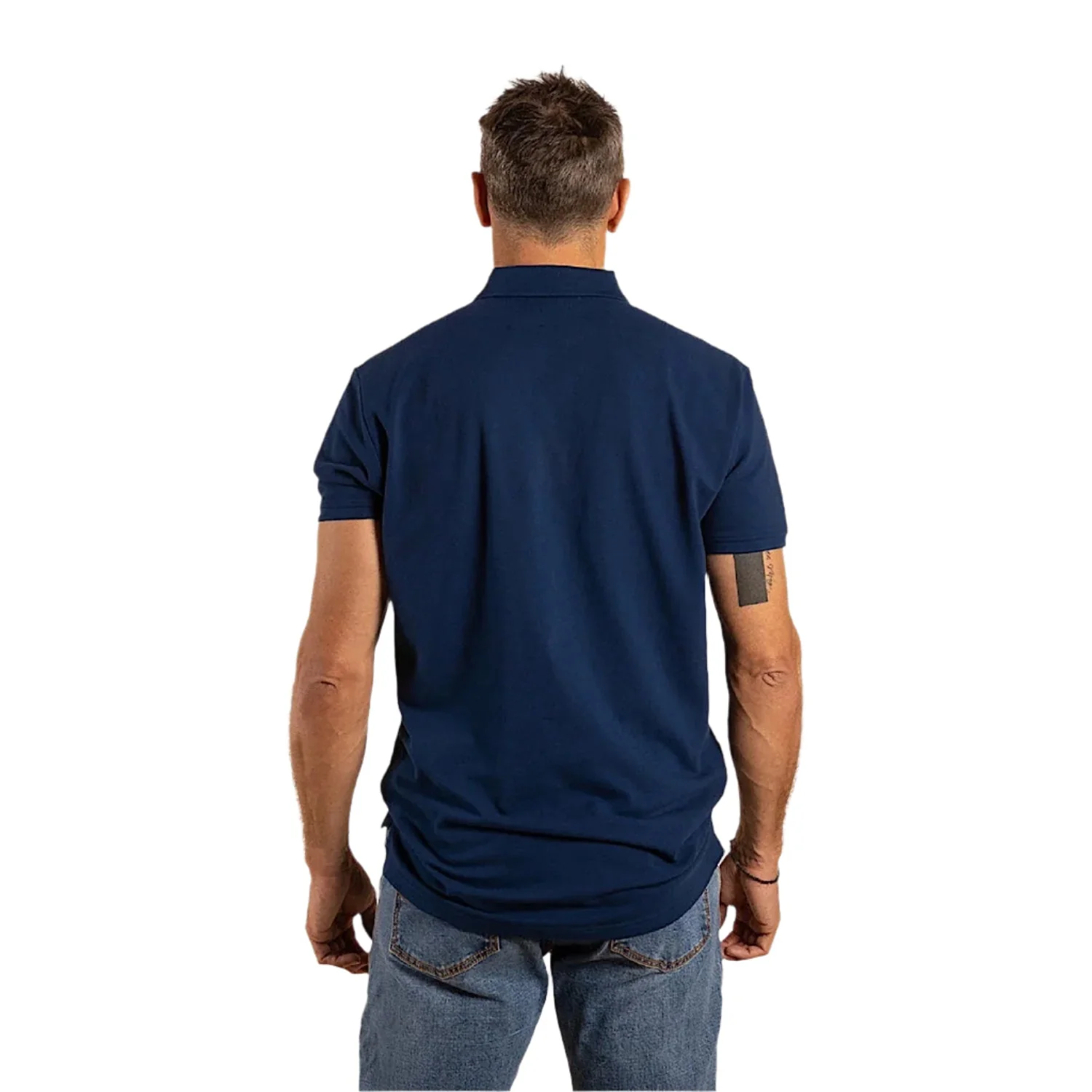 Ringers Western Men's Essential Polo - Navy - Image 2