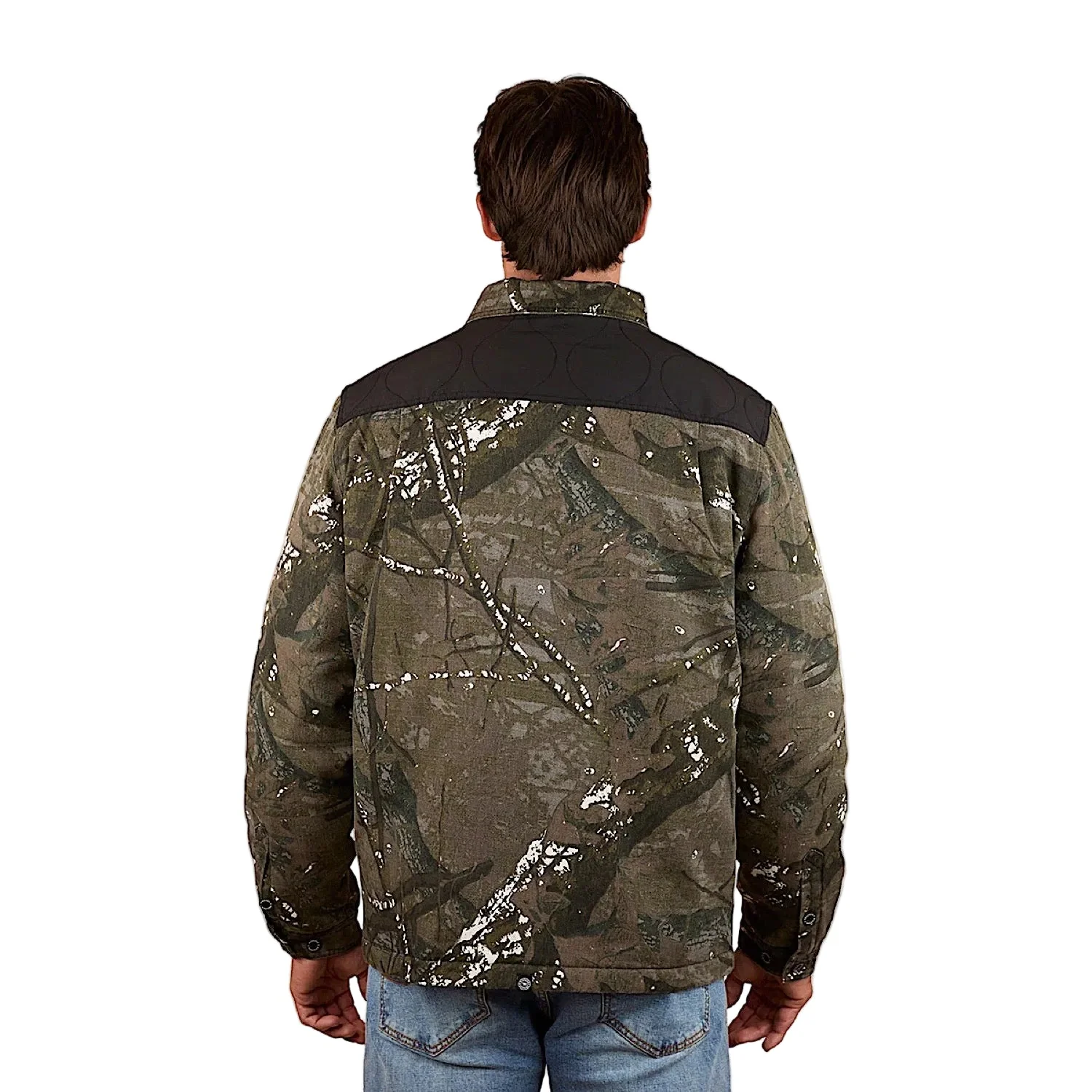 Ringers Western Men's Highfields Jacket - Black Camo - Image 6