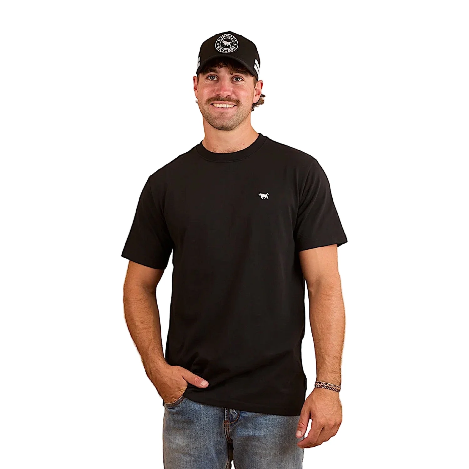 Ringers Western Men's Jarrahdale Classic Fit T-Shirt - Black