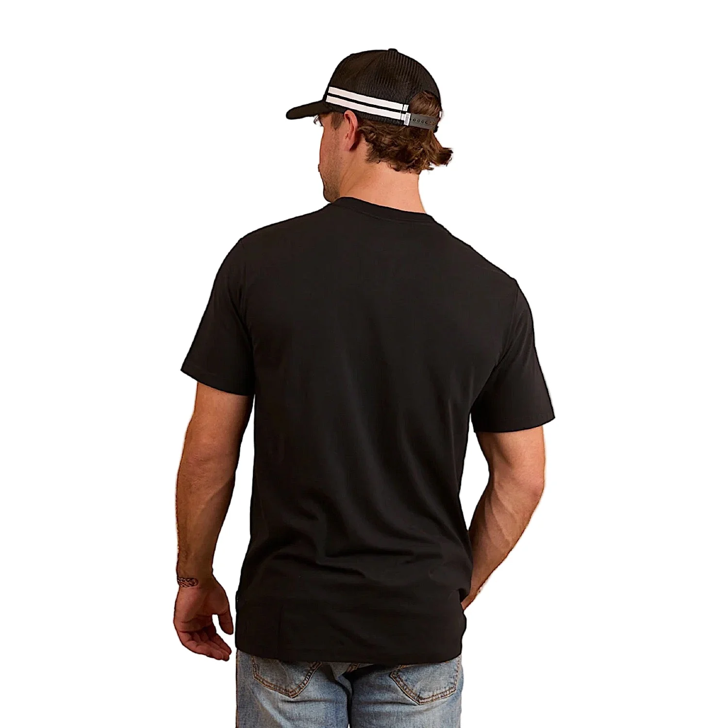 Ringers Western Men's Jarrahdale Classic Fit T-Shirt - Black - Image 2