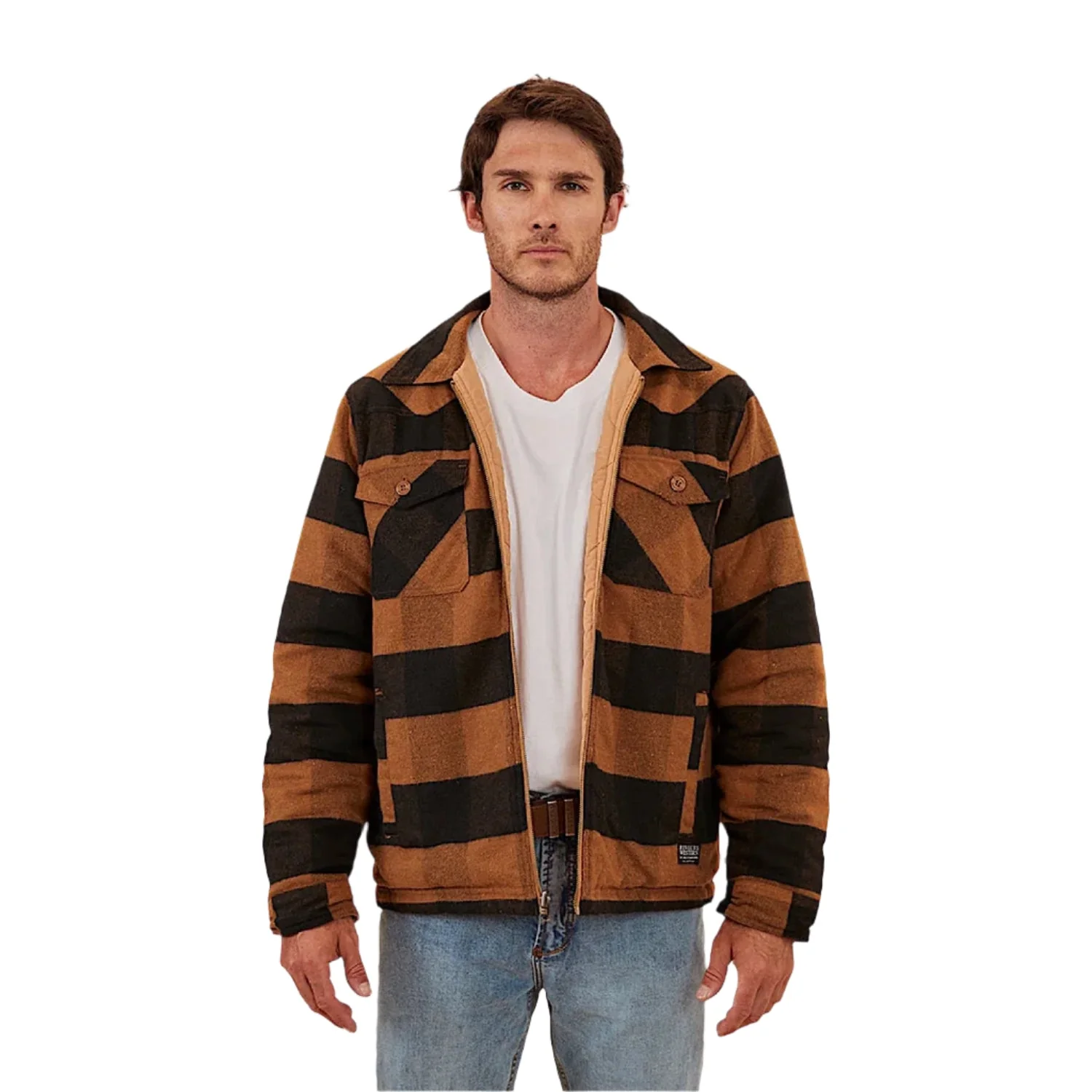 Ringers Western Men's Jed Reversible Jacket - Tawny Brown - Image 2