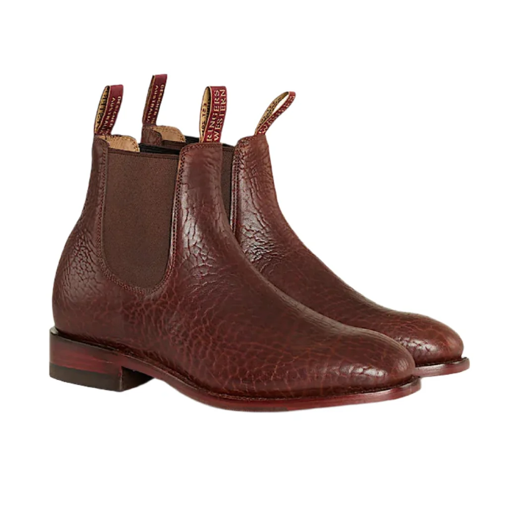 Ringers Western Men's Kununarra Boot - Cobble Brown