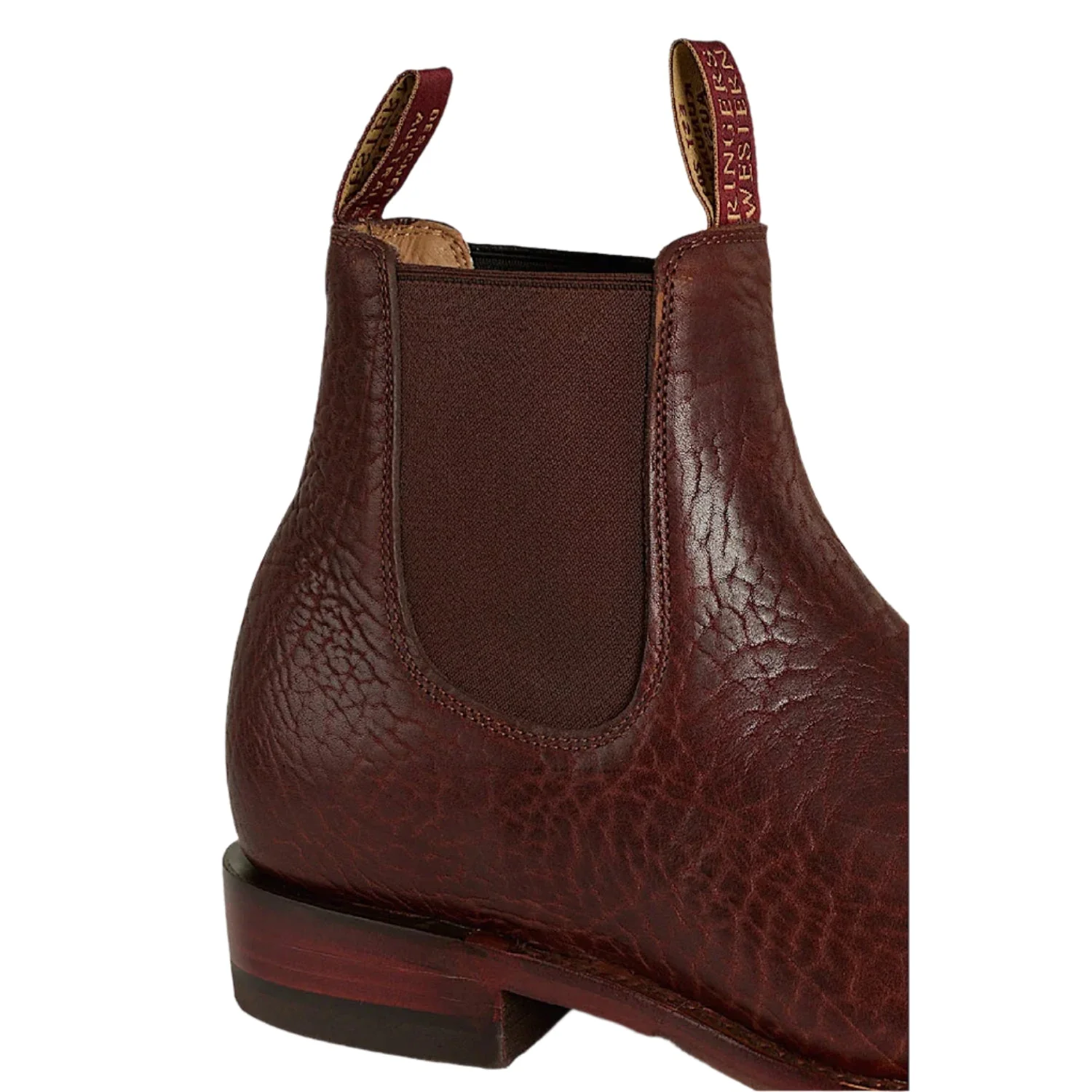 Ringers Western Men's Kununarra Boot - Cobble Brown - Image 4