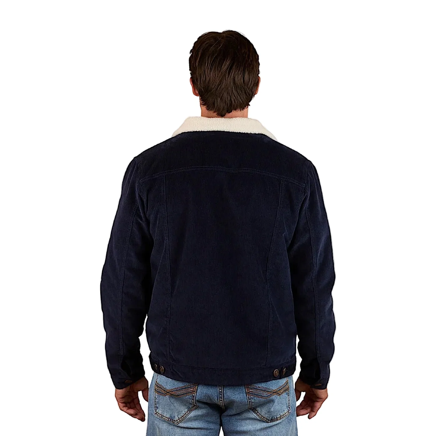 Ringers Western Men's Milawa Corduroy Jacket - Navy - Image 4