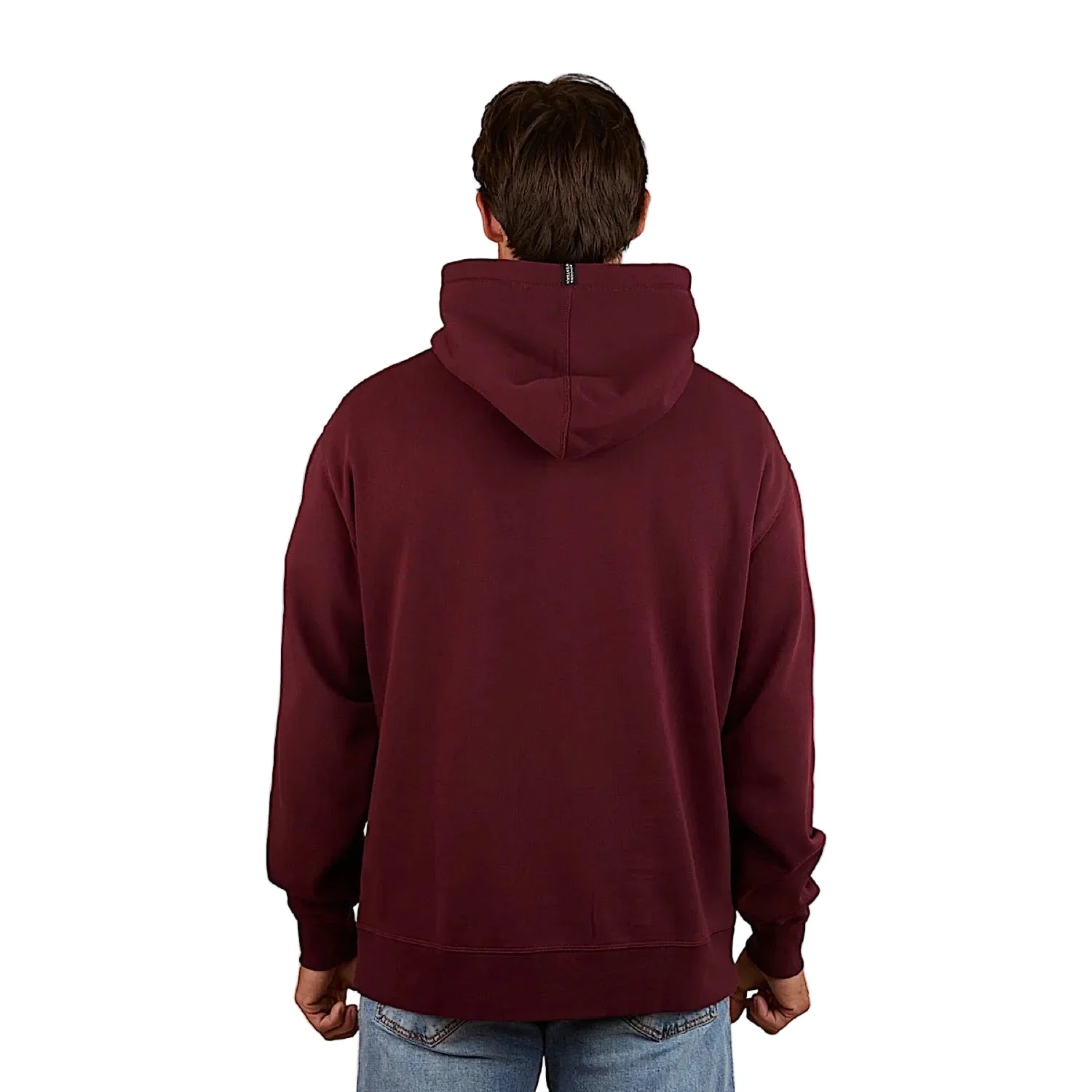 Ringers Western Men's Princeton Hoodie - Washed Cabernet - Image 3