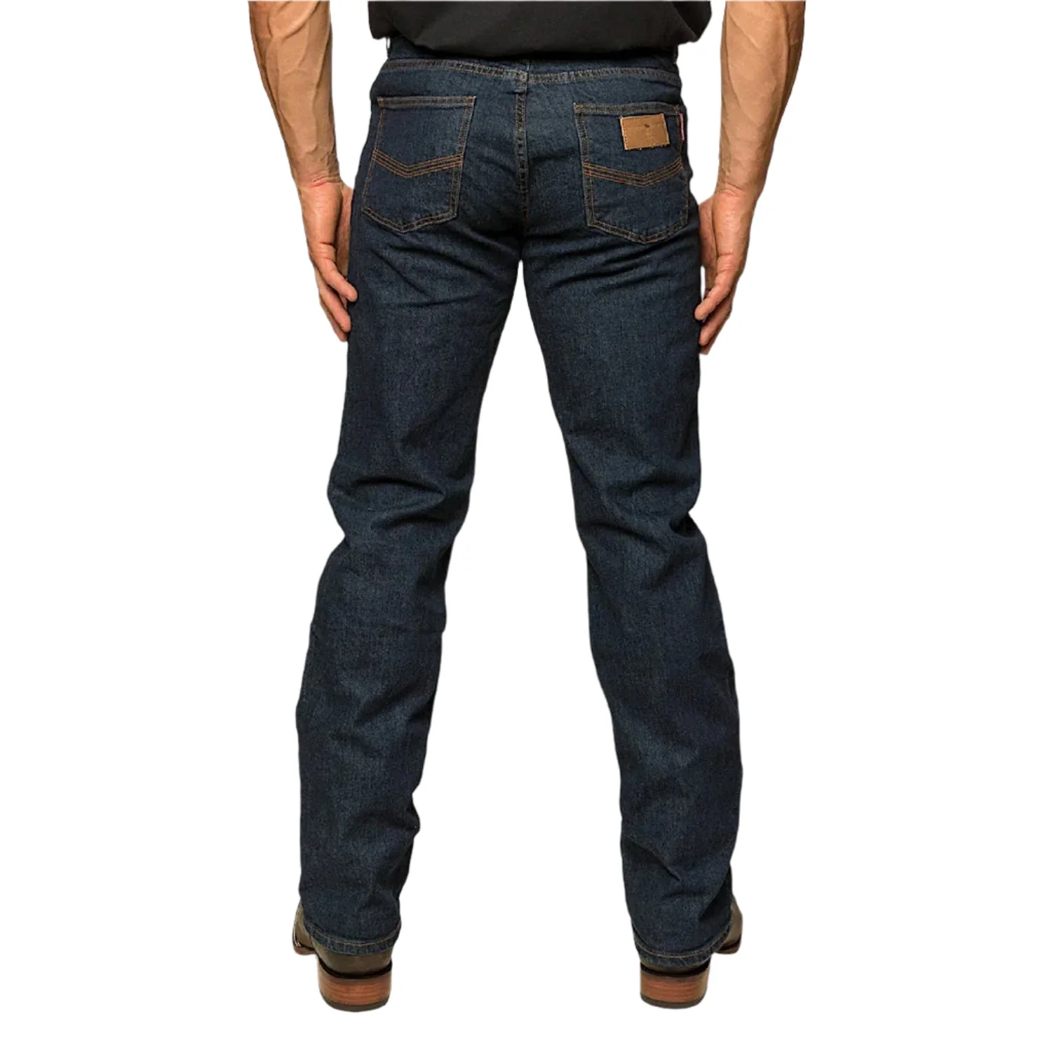 Ringers Western Men's Sturt Relaxed Leg Jean - Dark Blue - Image 2