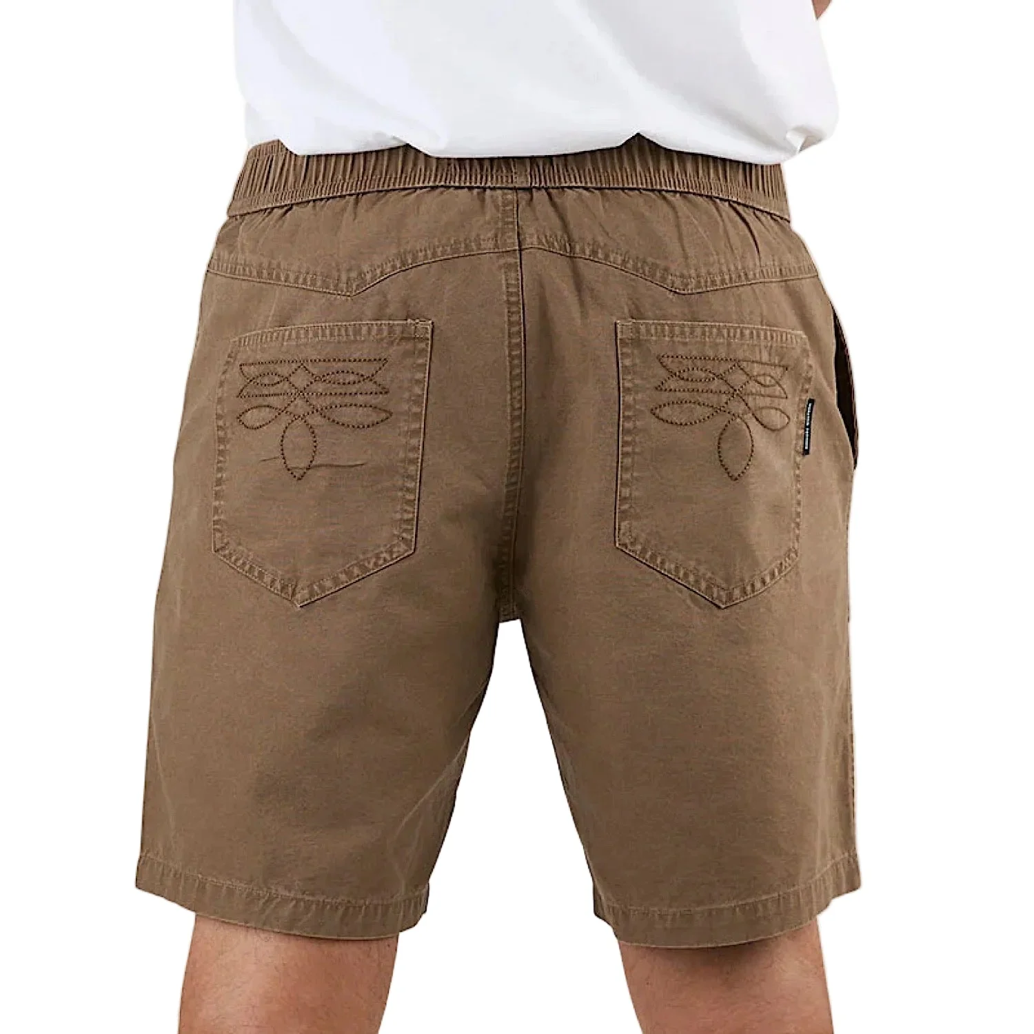 Ringers Western Men's Tamed Walkshort - Mushroom - Image 3