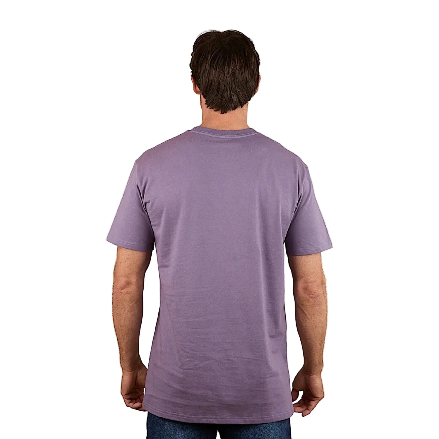 Ringers Western Men's Vintage Gold Stock Fit T-Shirt - Deep Purple - Image 2