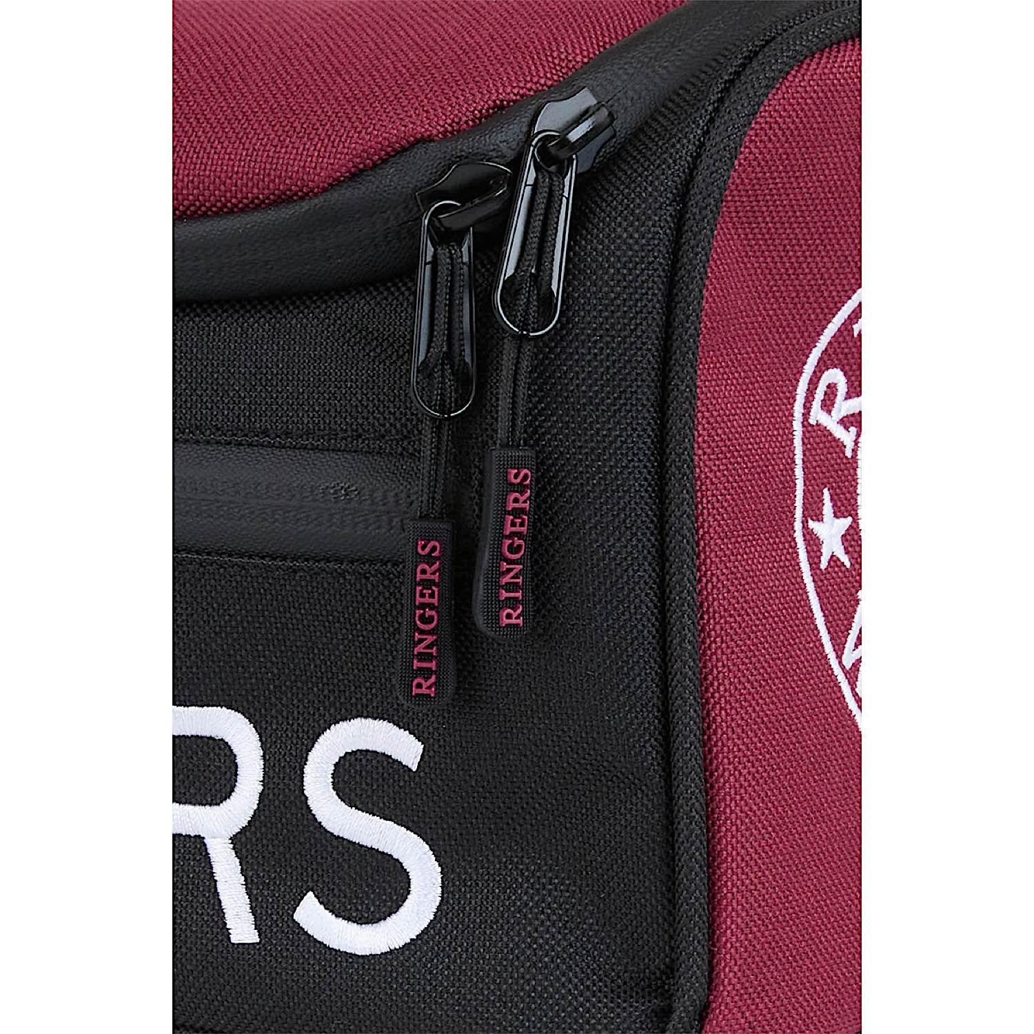 Ringers Western Occy Toiletry Bag - Burgundy / Black - Image 4
