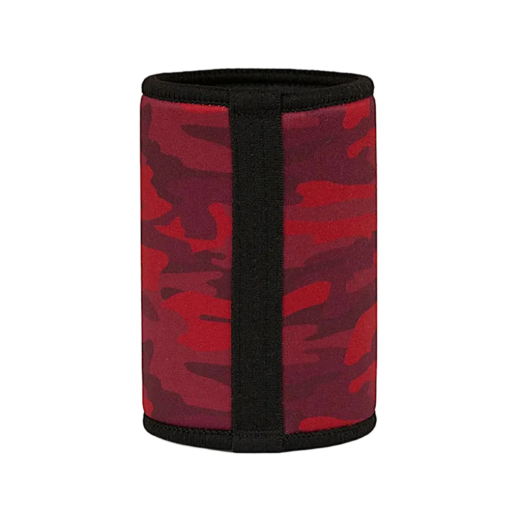 Ringers Western RW Camo State of Origin Stubby Cooler - Burgundy/Camo - Image 2