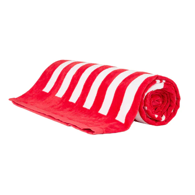 Ringers Western Stripe Towel - Red - Image 2