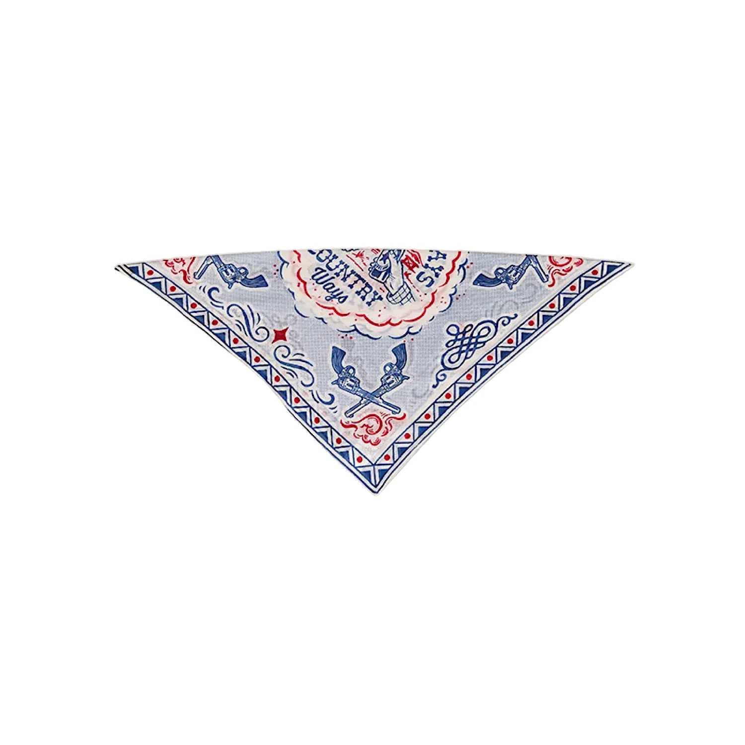 Ringers Western Summer Days Bandana Scarf - White - Image 2