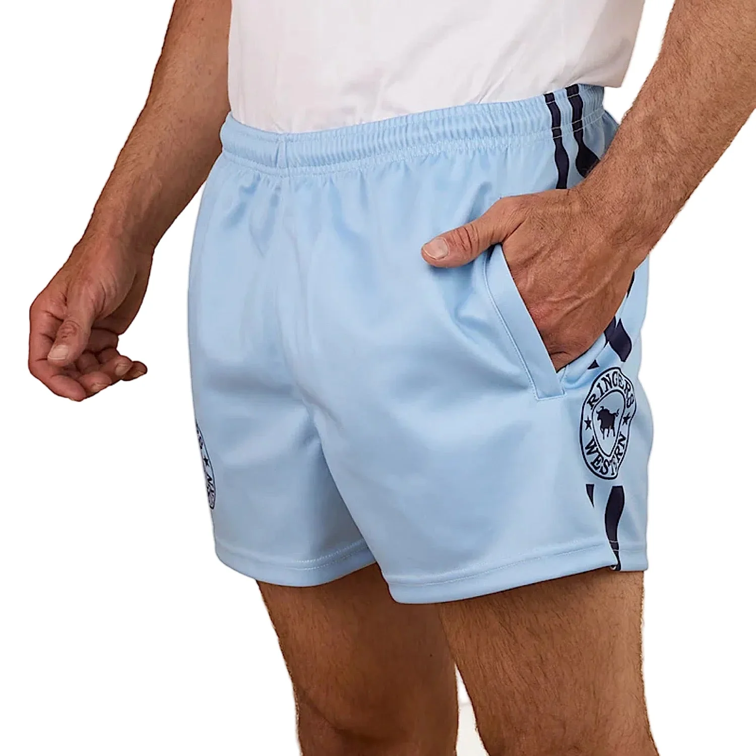 Ringers Western Unisex Footy Short - NSW - Image 3