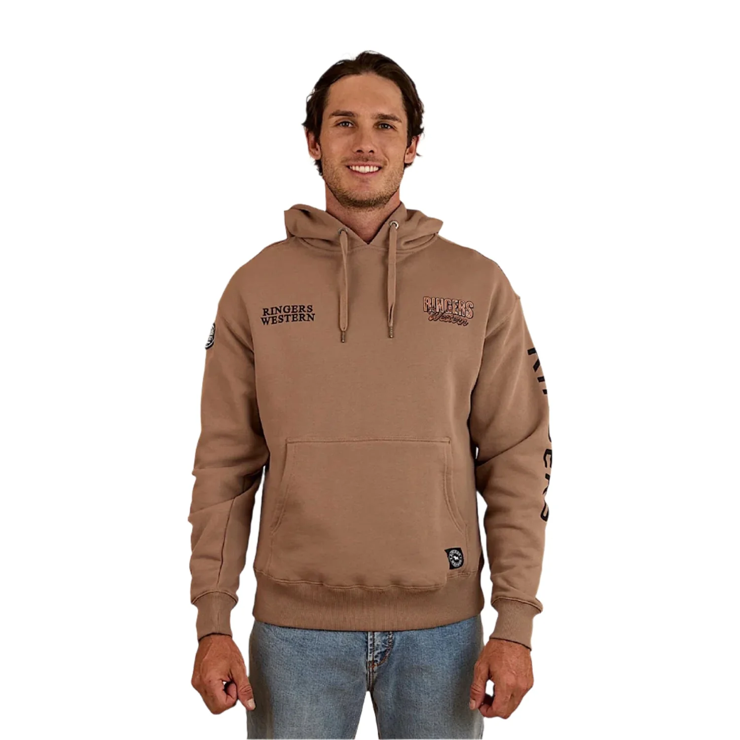 Ringers Western Unisex KNX Oversized Hoodie - Camel
