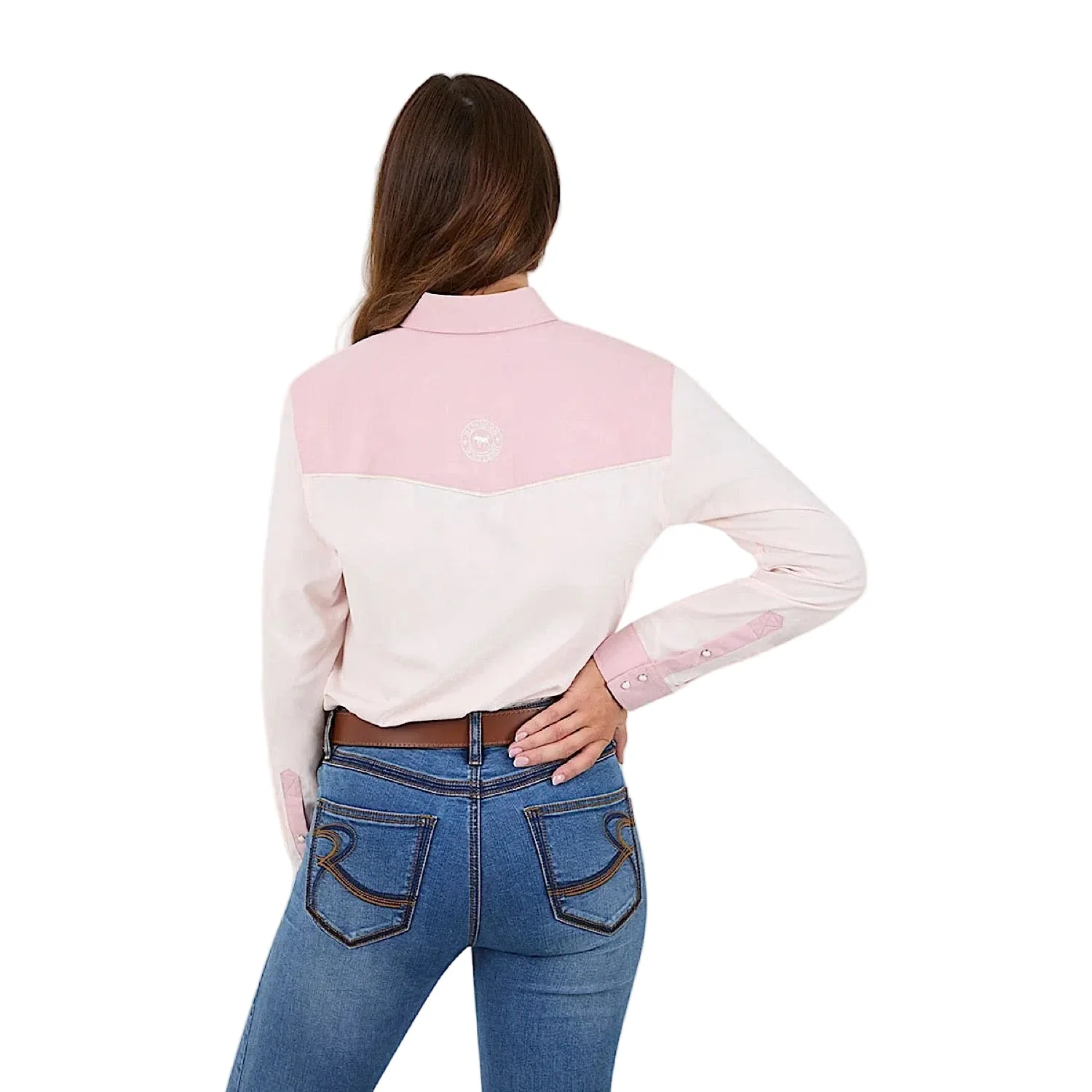 Ringers Western Women's Alamar Western Shirt - Pink - Image 3