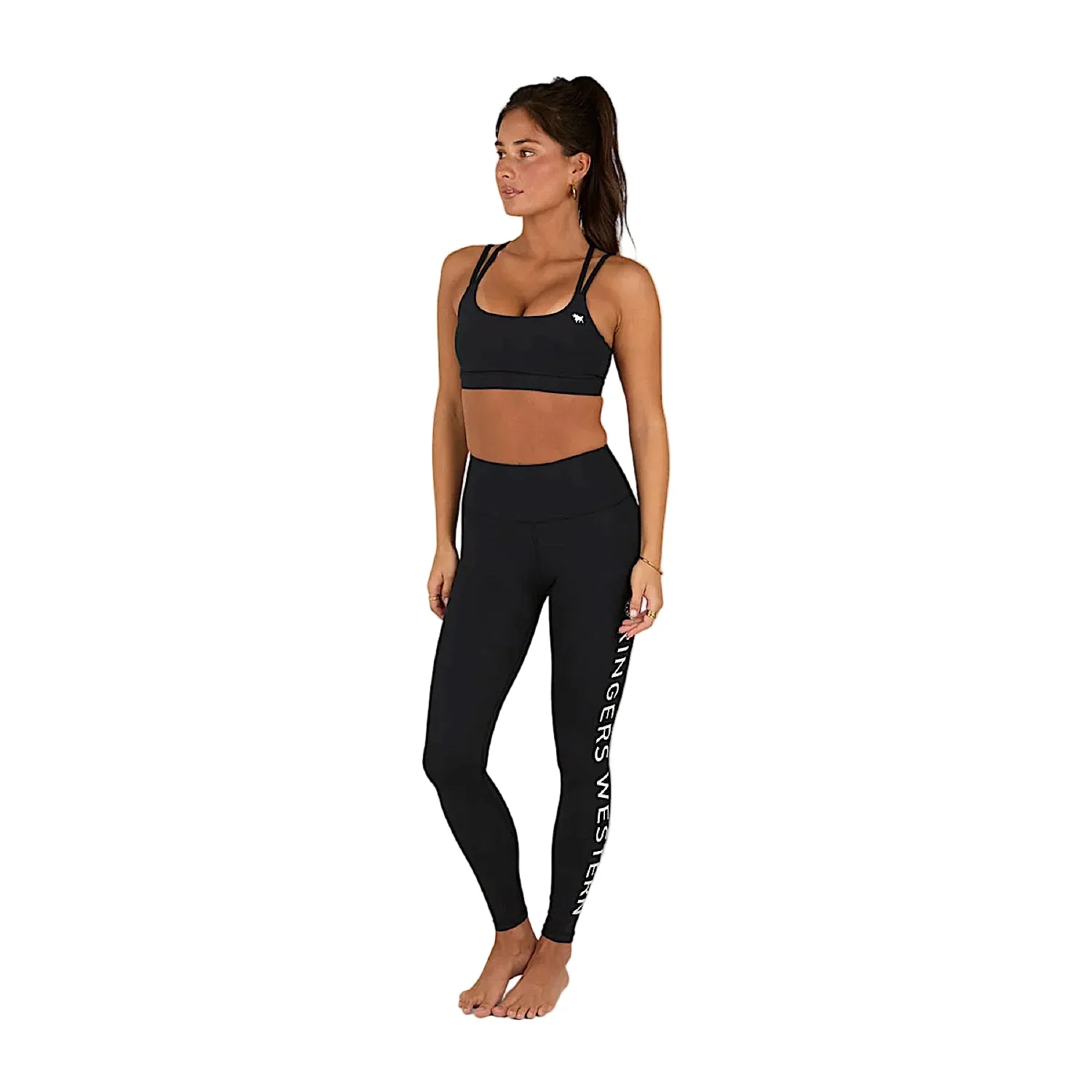 Ringers Western Women's Anikafit Signature Legging - Black - Image 2