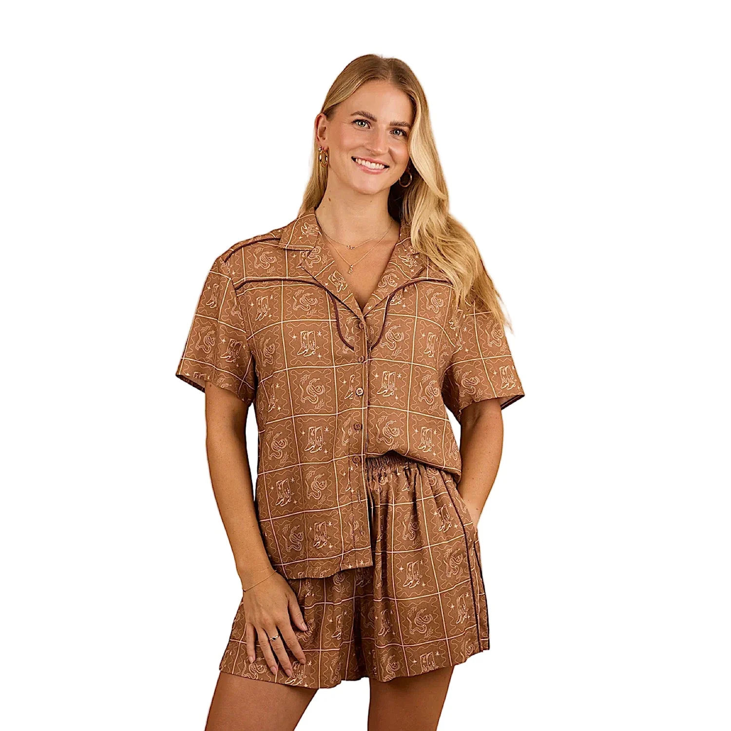 Ringers Western Women's Cody Shirt - Almond