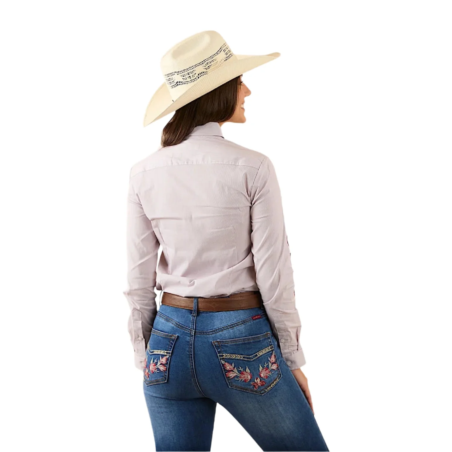 Ringers Western Women's Faith Dress Shirt - Rose - Image 2
