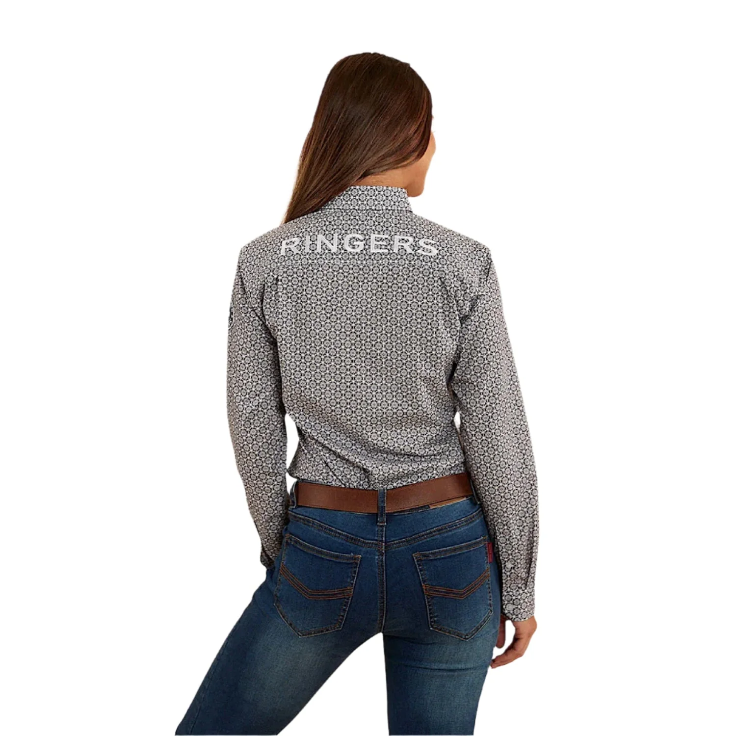 Ringers Western Women's Kacey Dress Shirt - Blue - Image 2
